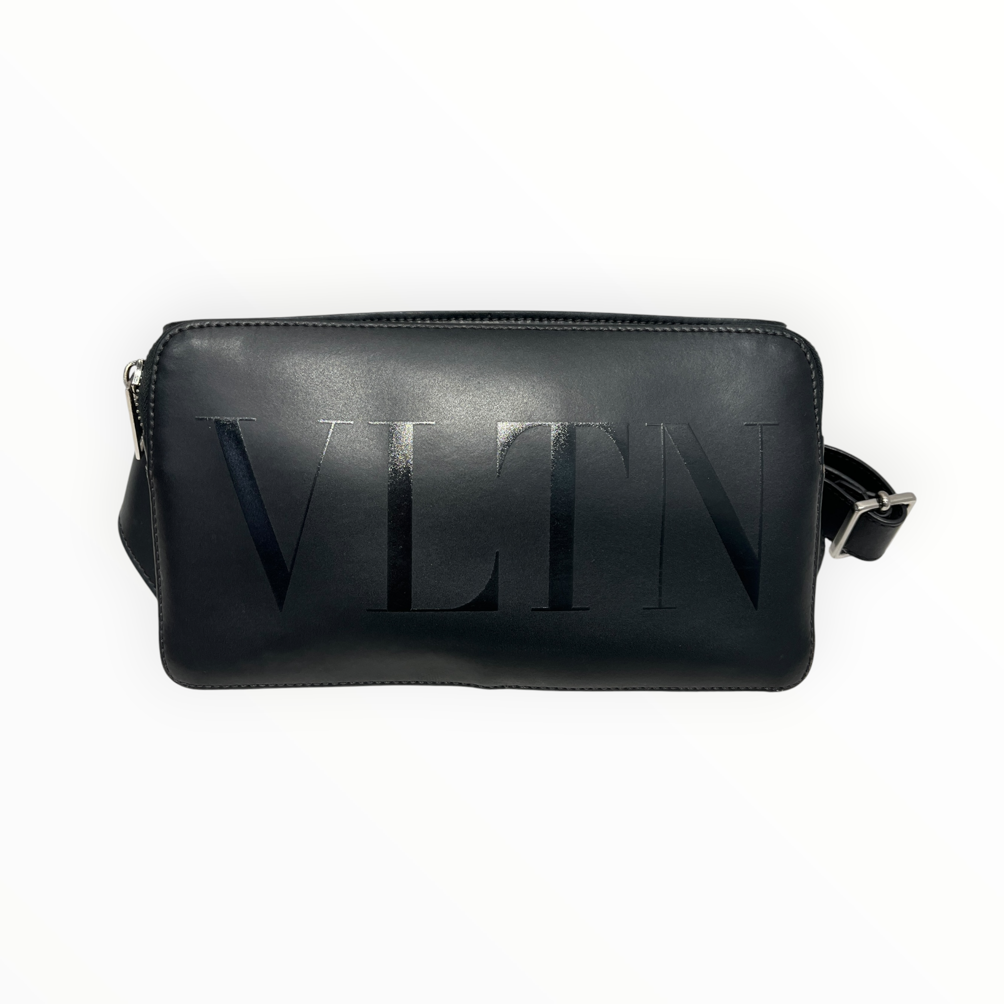 VALENTINO GARAVANI/Bag/Leather/BLK/VLTN waist bag - sticky band view 1