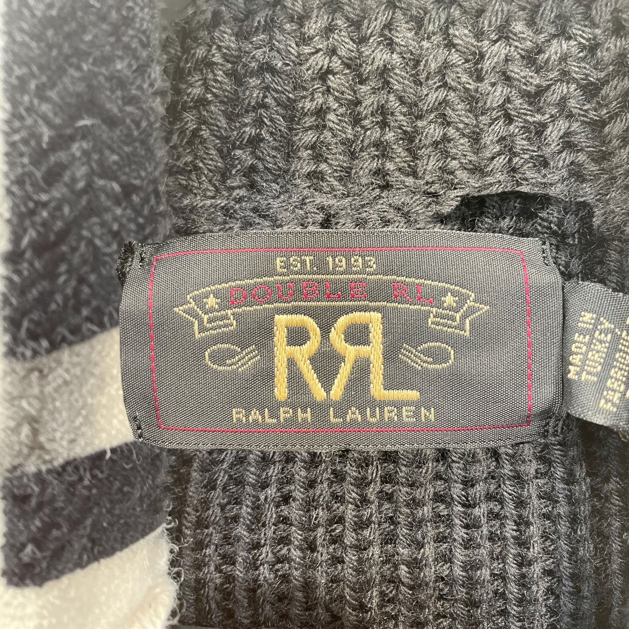 RRL/Sweater/S/Wool/BLK/ view 3