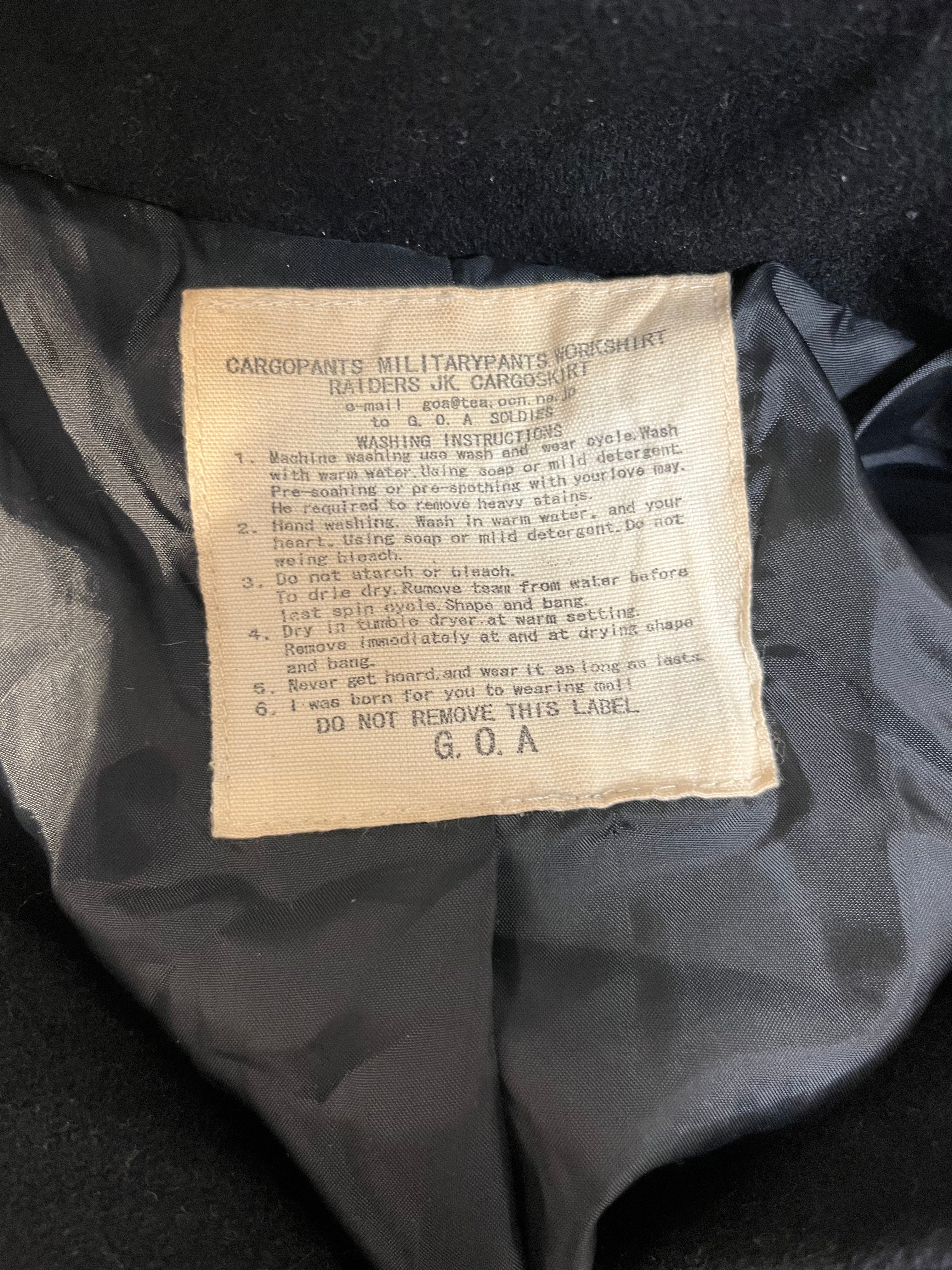 goa/Souvenir Jkt/S/Cotton/BLK/ view 3