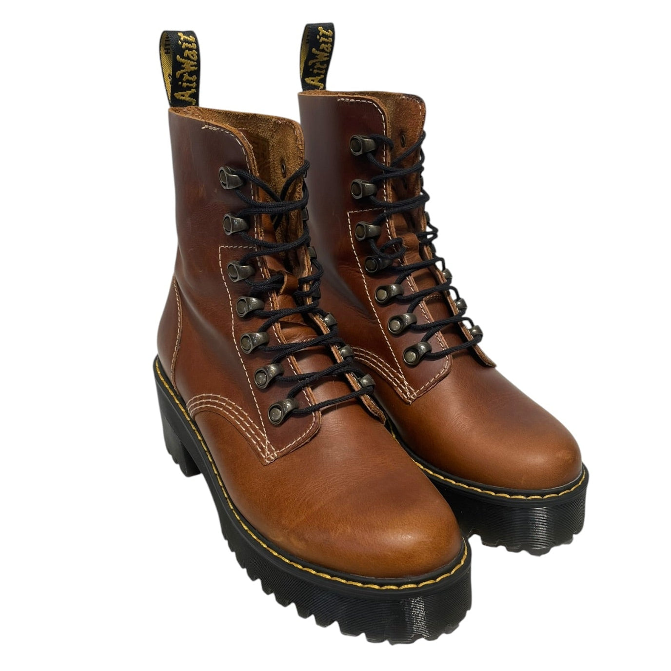Dr.Martens/Boots/US 7/Leather/CML/LEONA HEELED BOOT view 1