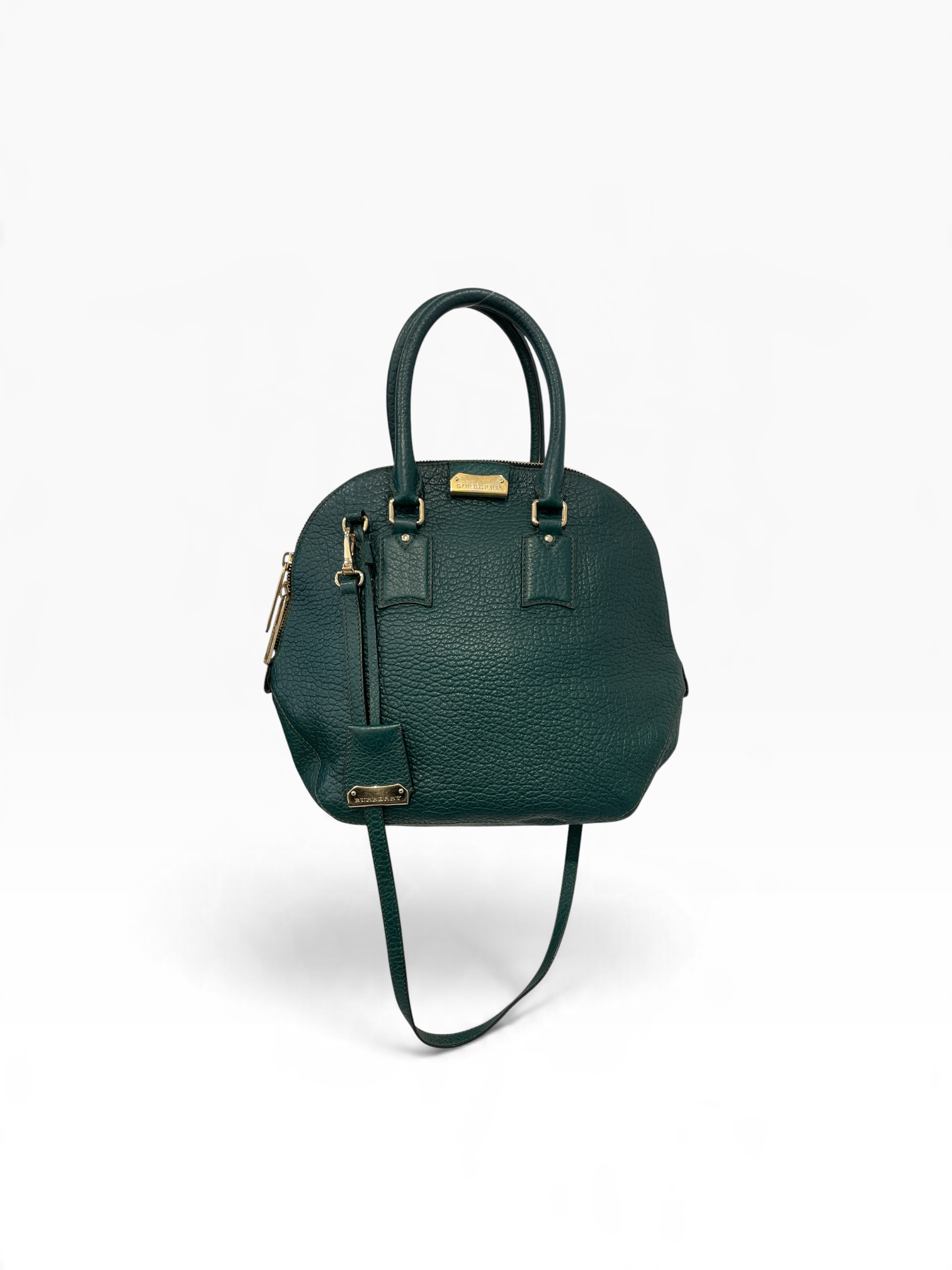 BURBERRY LONDON/Cross Body Bag/Leather/GRN/TJ9X3HX view 1