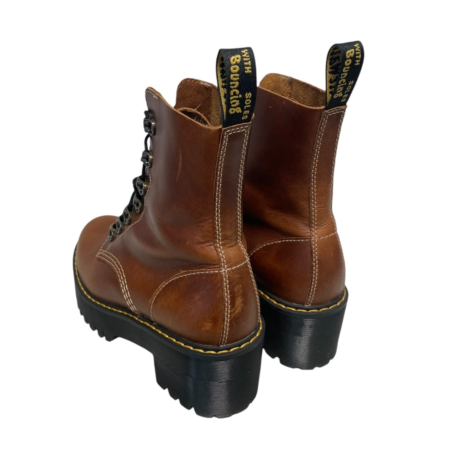 Dr.Martens/Boots/US 7/Leather/CML/LEONA HEELED BOOT view 2
