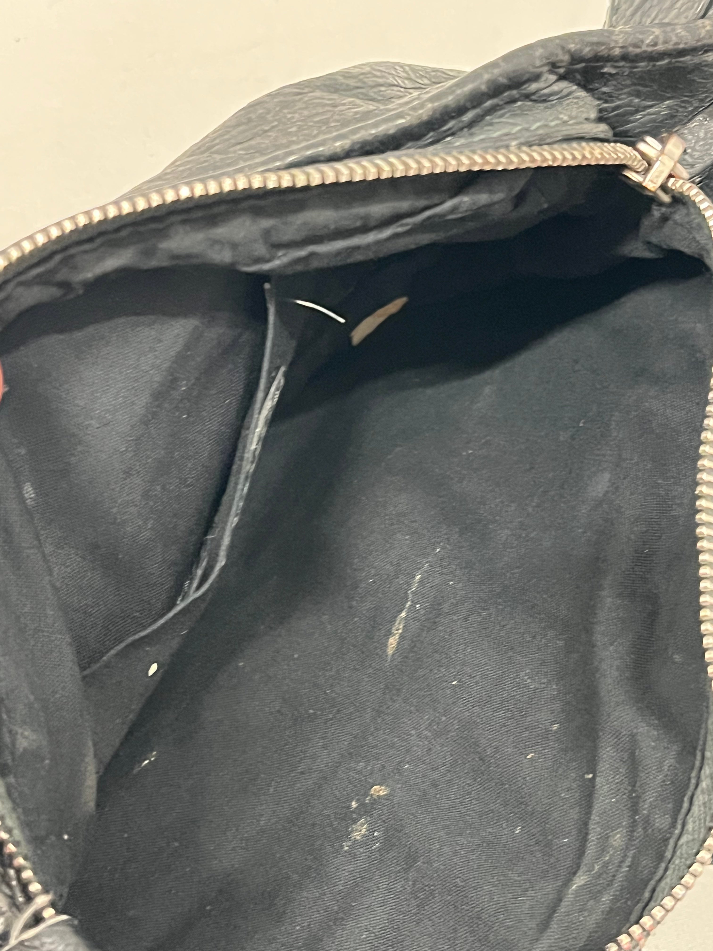 BALENCIAGA/Fanny Pack/OS/Leather/GRY/LAMBSKIN CAGOLE FANNY view 5