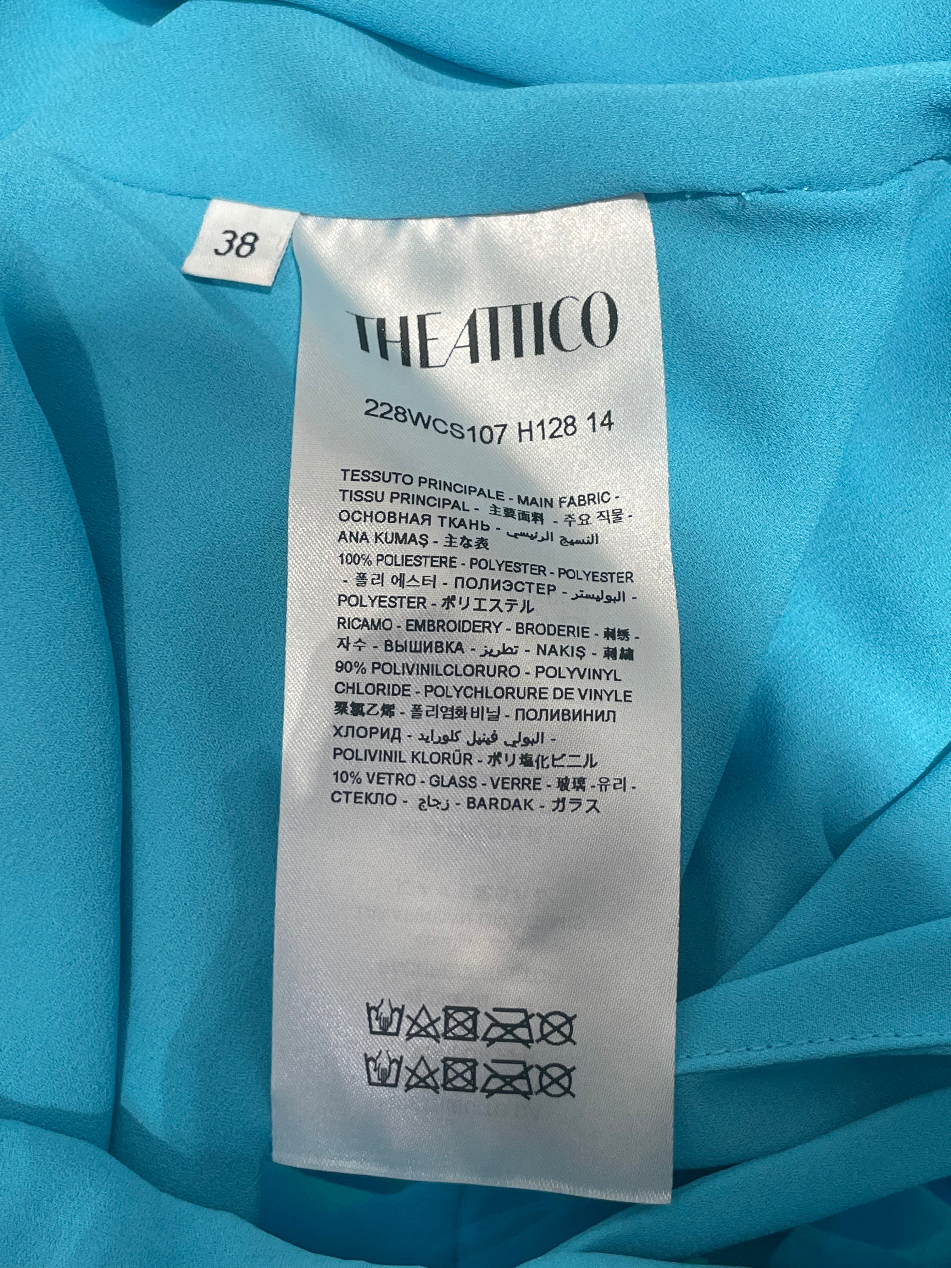 THE ATTICO/Skirt/30/BLU/Aurelie Embelished Sequined view 4