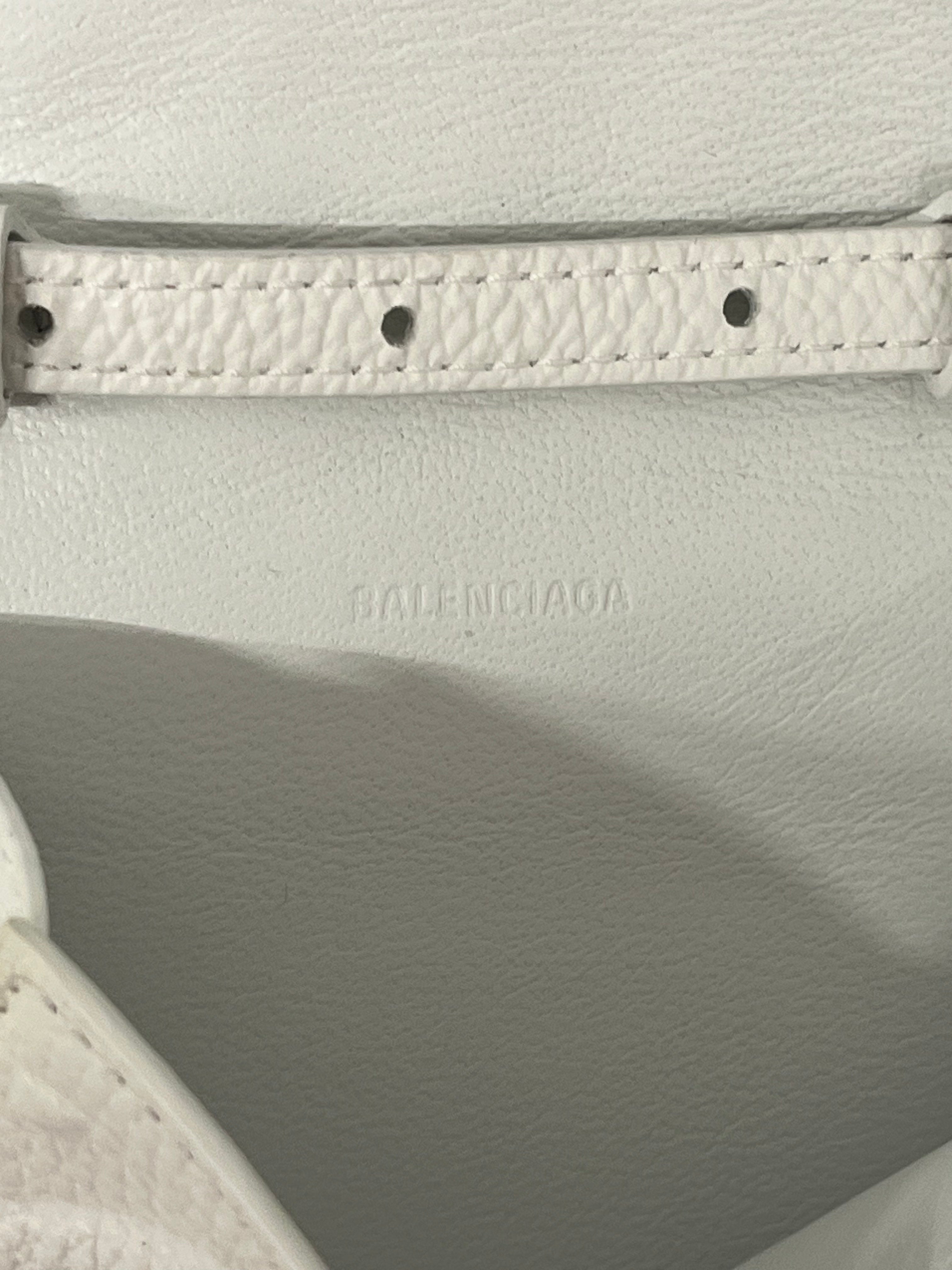 BALENCIAGA/Bag/Leather/WHT/ view 3