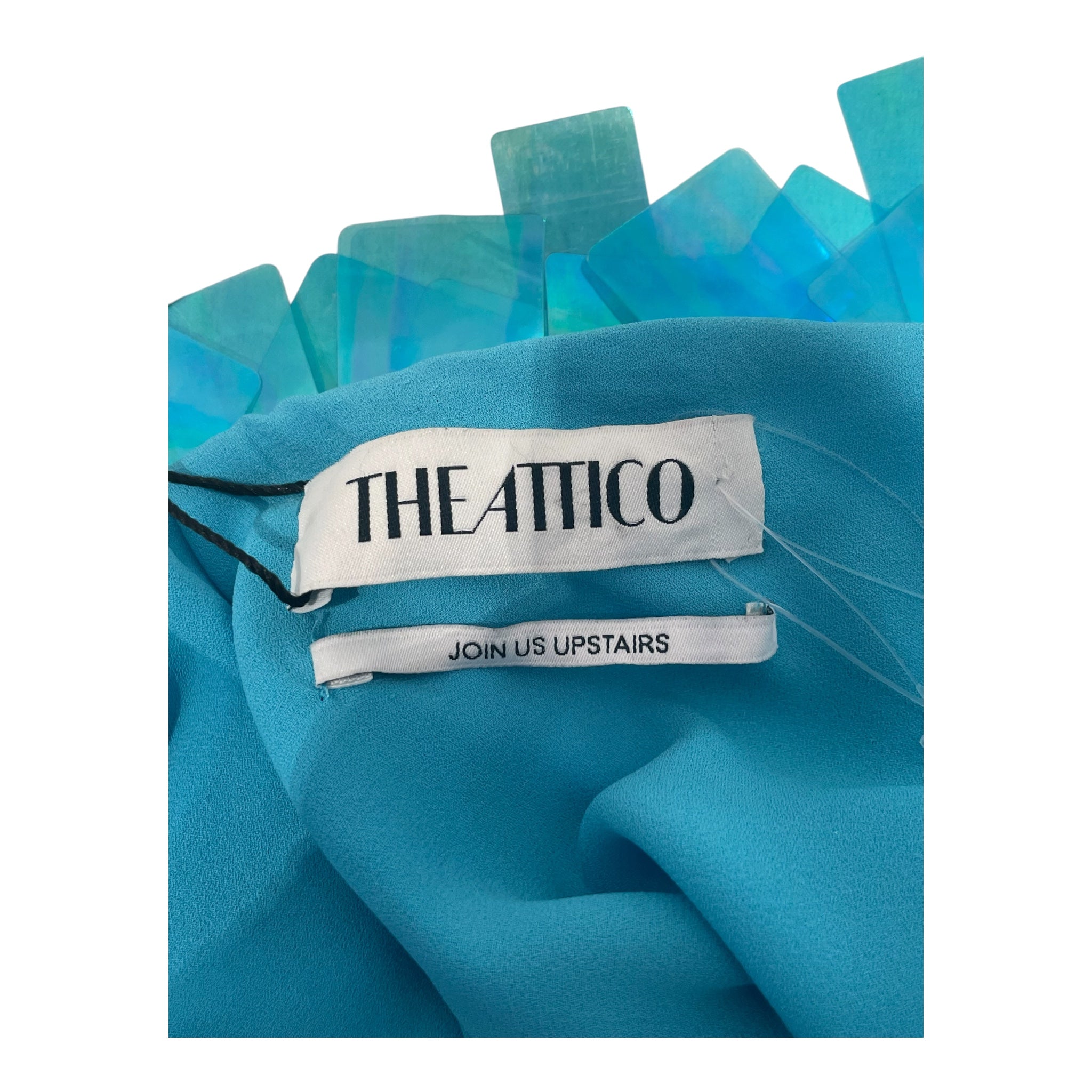 THE ATTICO/Skirt/30/BLU/Aurelie Embelished Sequined view 3
