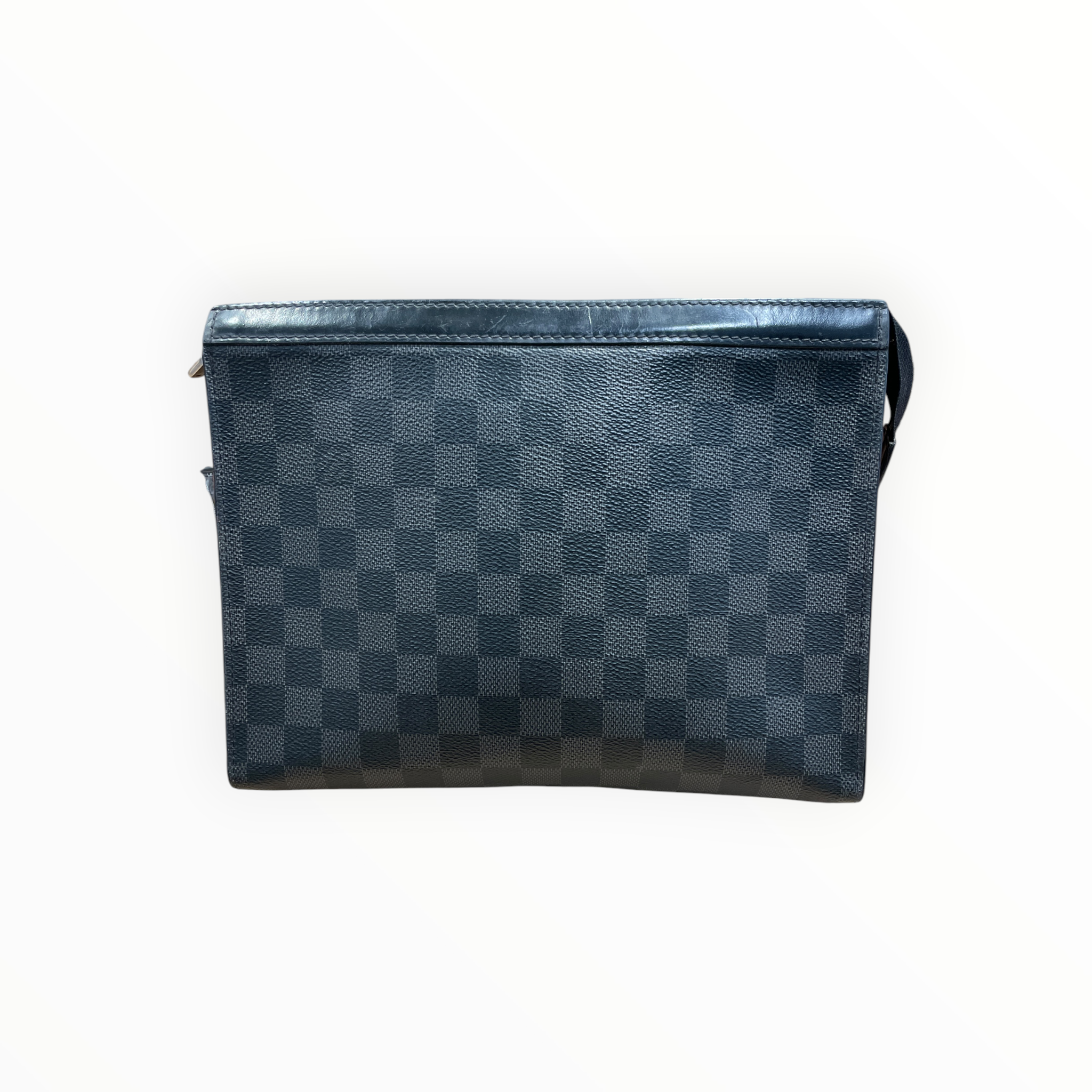 LOUIS VUITTON/Clutch Bag/Leather/BLK/B792WJC view 1