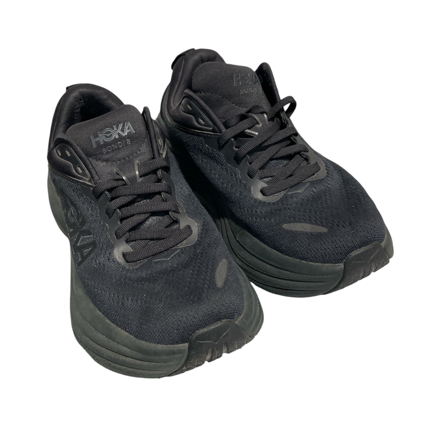 HOKA(HOKA ONE ONE)/Low-Sneakers/US 6.5/Stripe/Cotton/BLK/BONDI 1 view 1