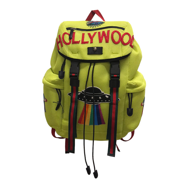 GUCCI/Backpack/Graphic/Nylon/GRN/hollywood
