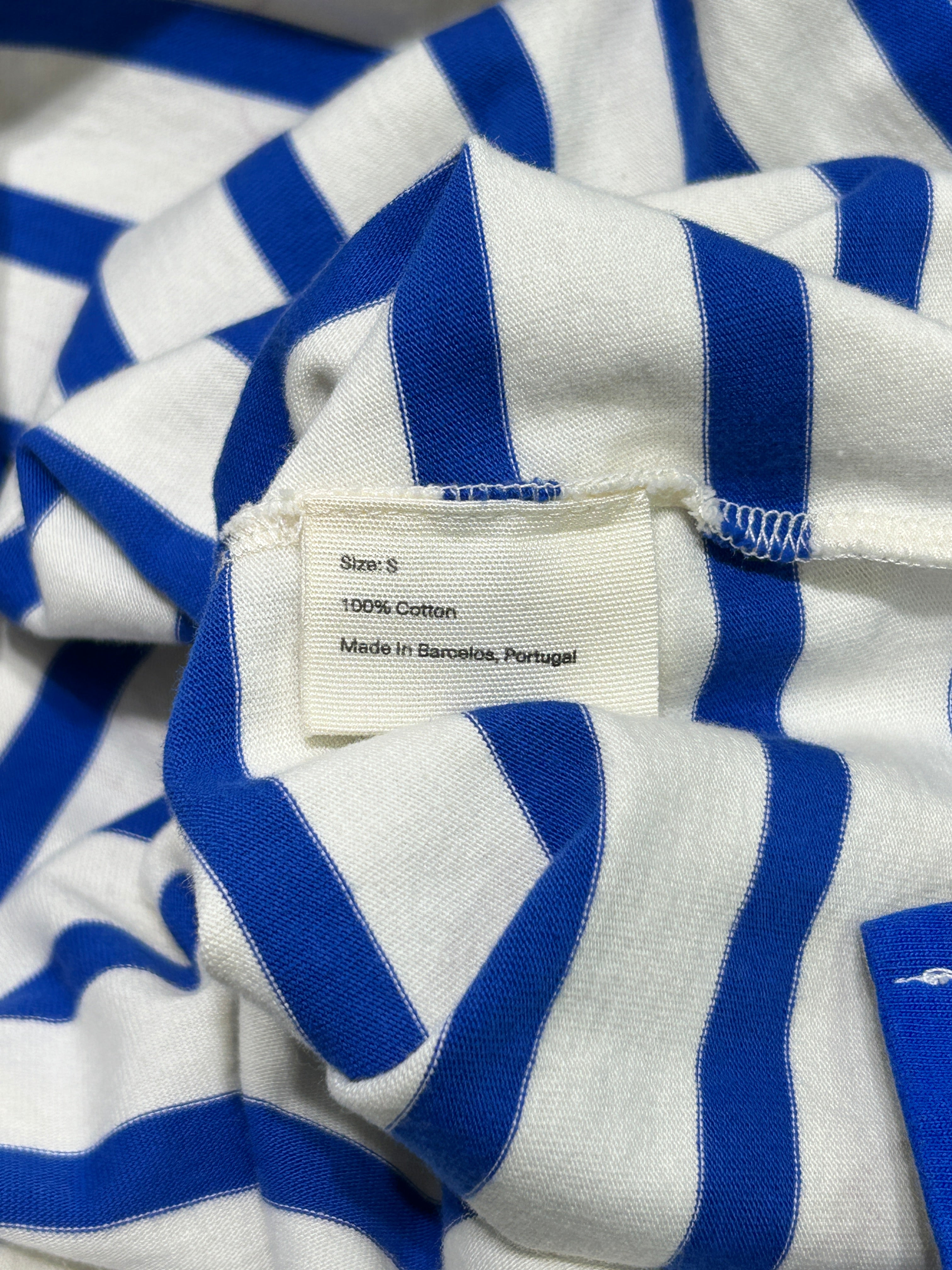 BODE/Shirt Dress/S/Stripe/Cotton/WHT/RED DRAWING DETAILS view 4