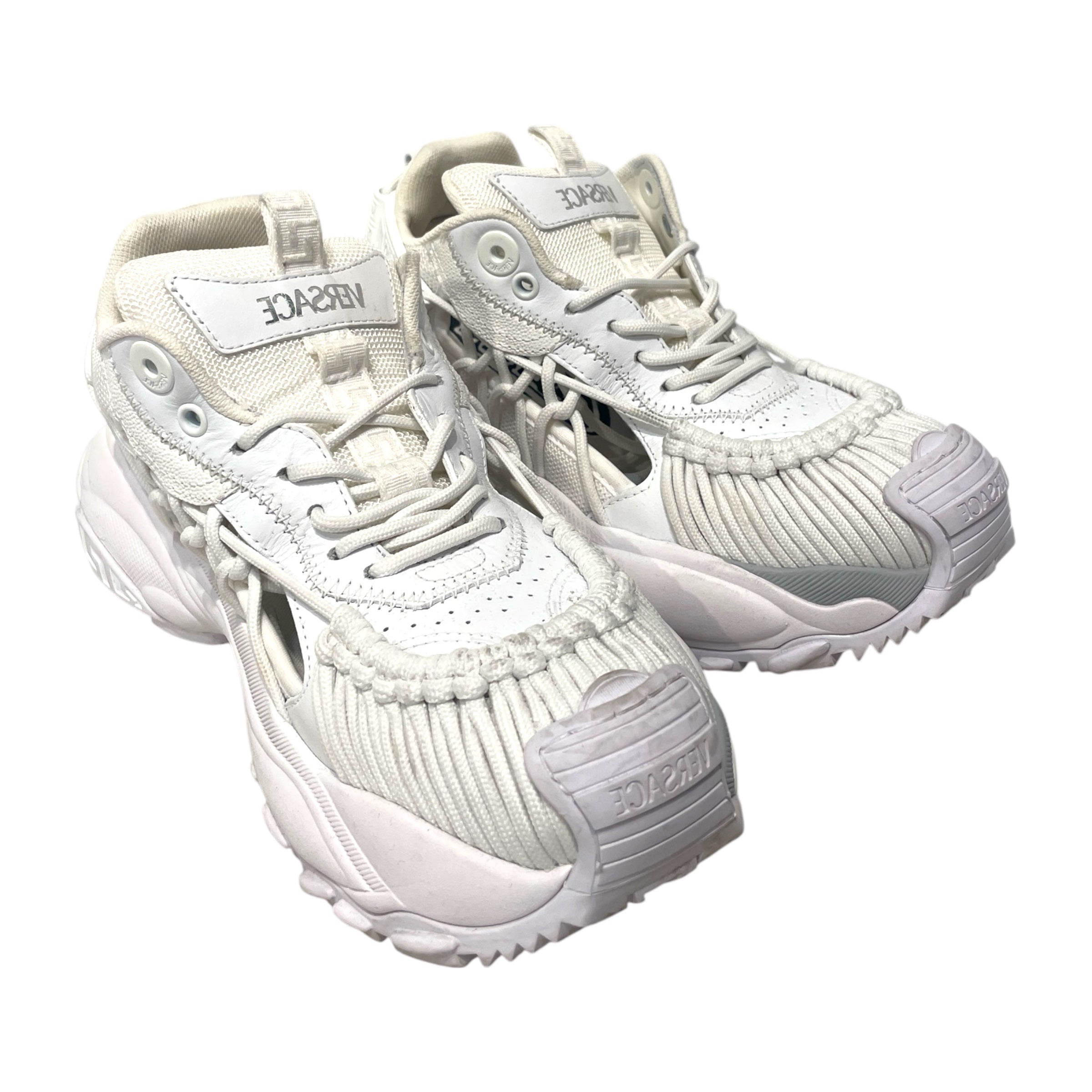 VERSACE/Low-Sneakers/US 8/Leather/WHT/Mercury M_VS_01 Sneakers view 1