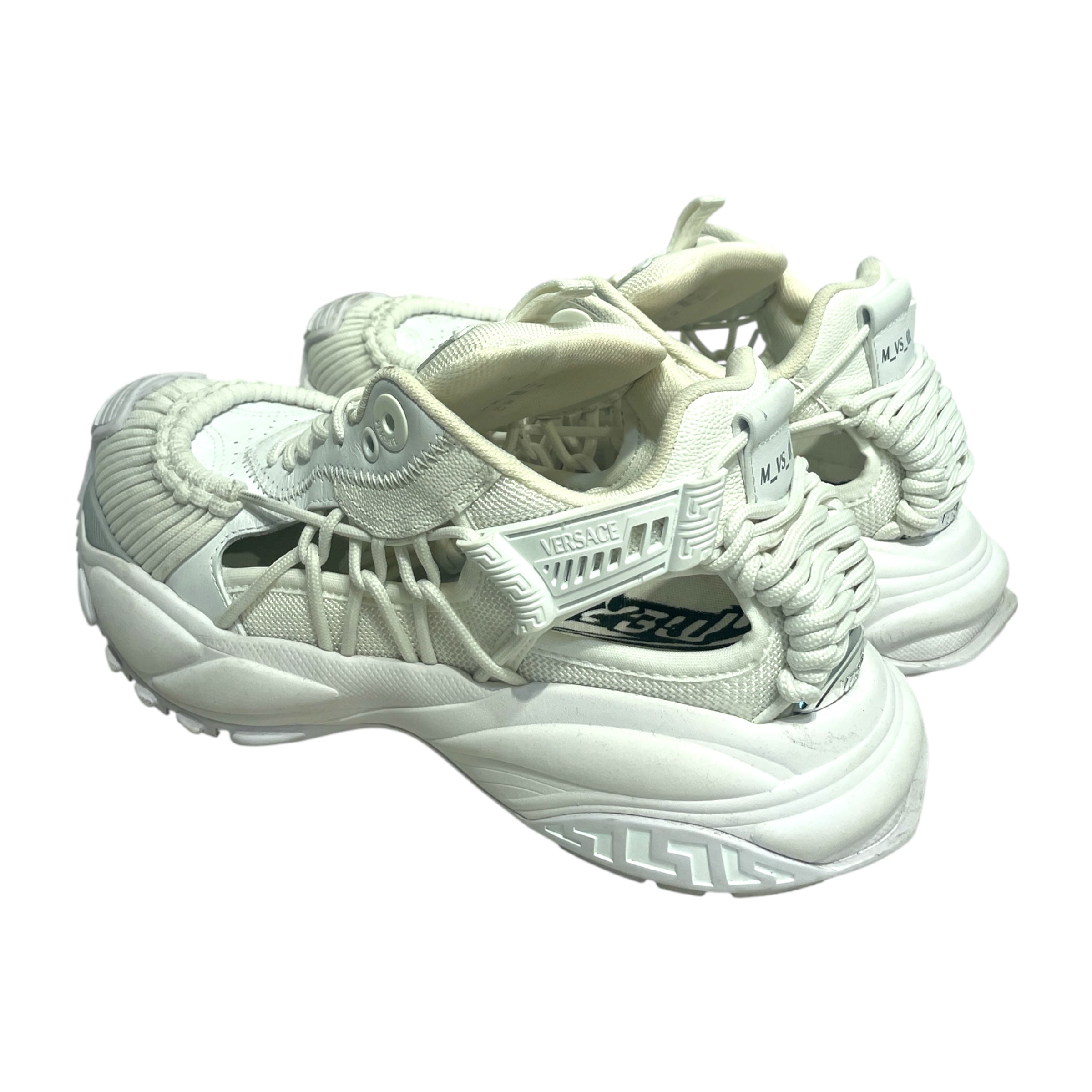 VERSACE/Low-Sneakers/US 8/Leather/WHT/Mercury M_VS_01 Sneakers view 2
