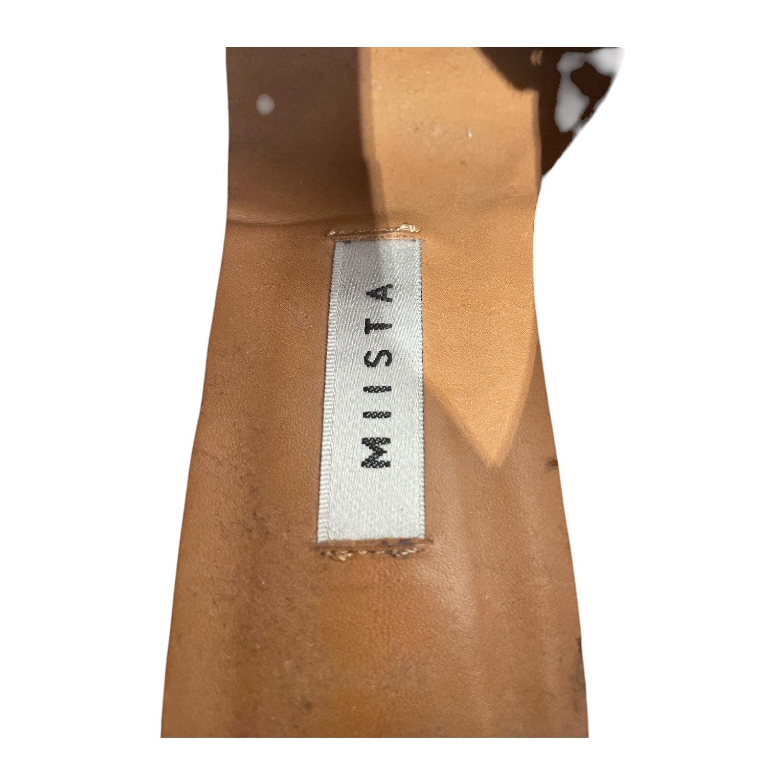 miista/Loafers/EU 36/Leather/BRW/BLACK SERENA SQUARE TOE view 3