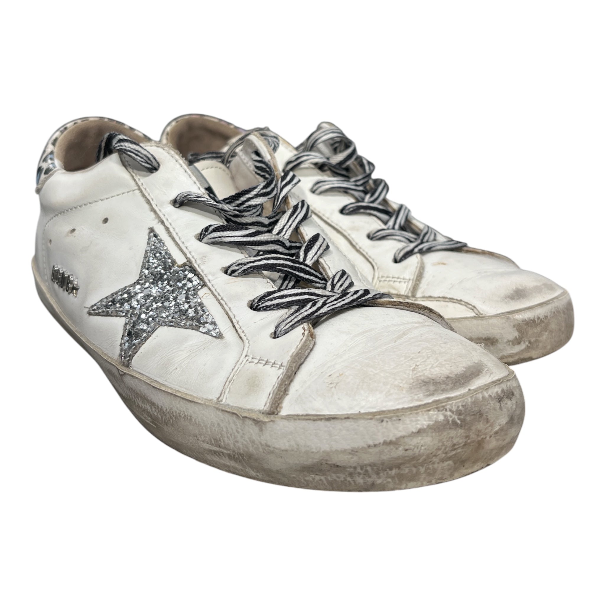 GOLDEN GOOSE/Low-Sneakers/EU 40/Leather/WHT/FUR INT view 1