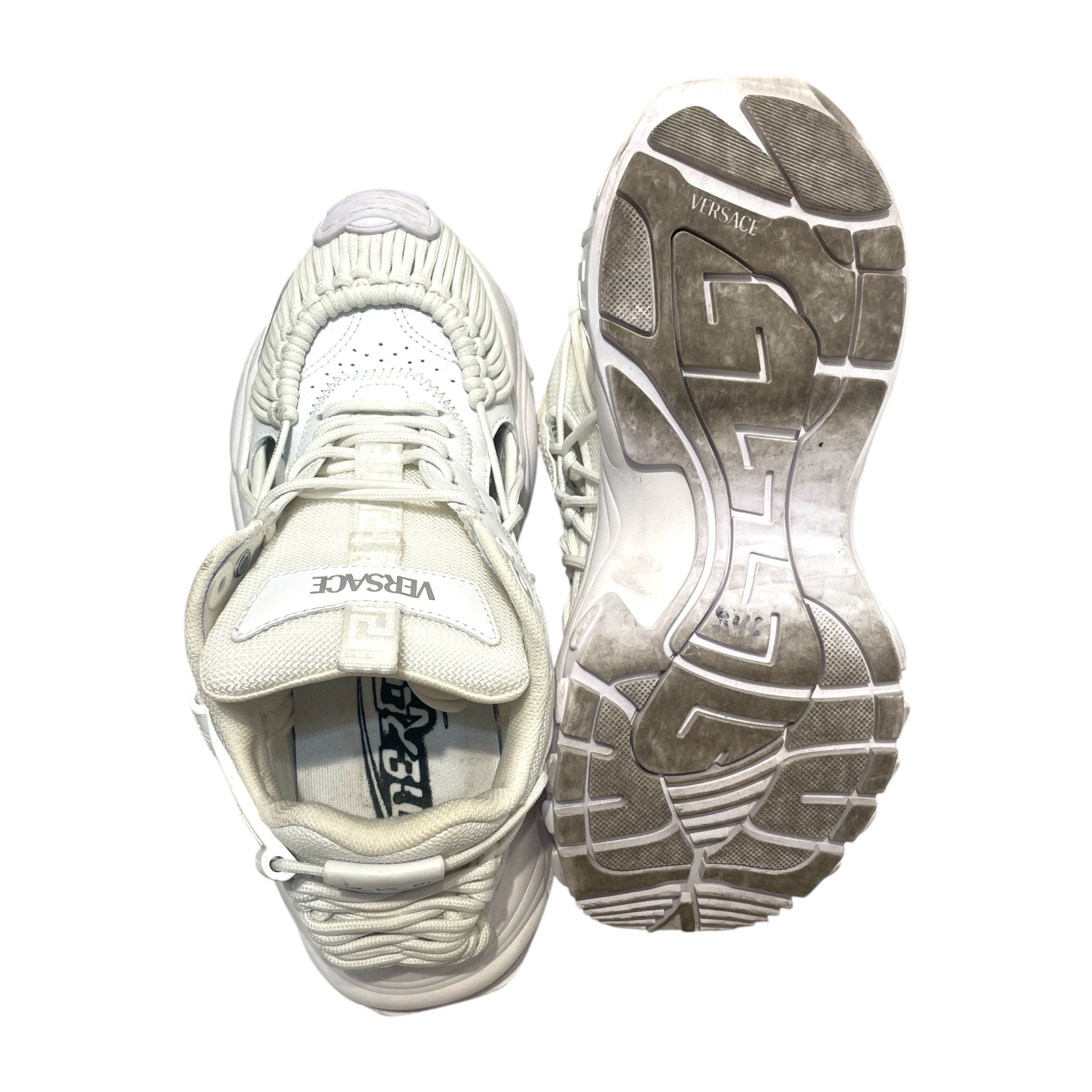 VERSACE/Low-Sneakers/US 8/Leather/WHT/Mercury M_VS_01 Sneakers view 4