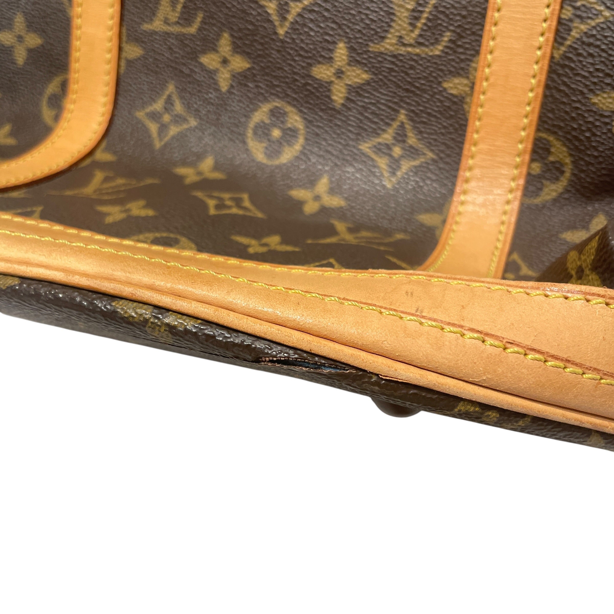 LOUIS VUITTON/Tote Bag/Monogram/Leather/BRW/Bucket GM Tote view 5