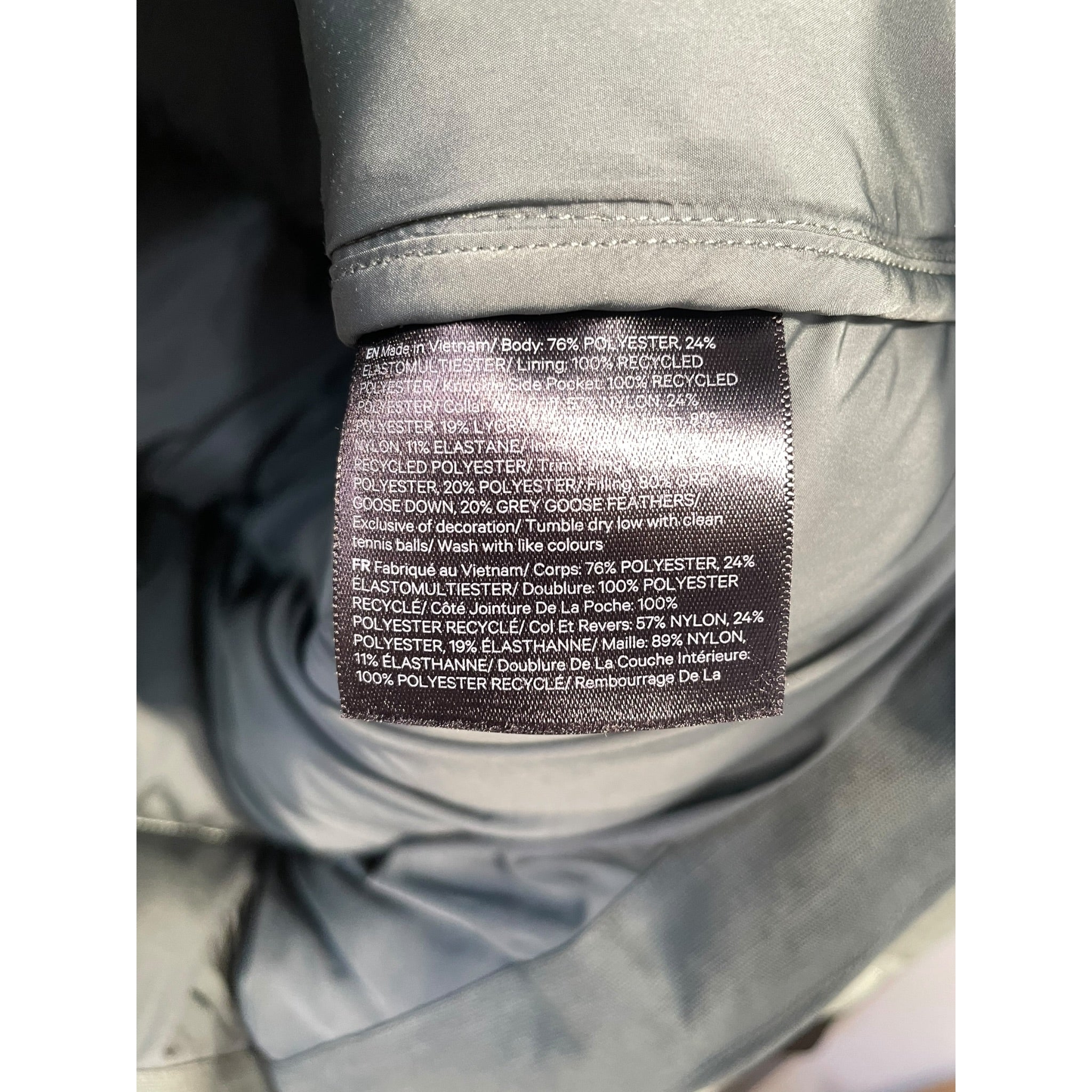lululemon/Puffer Jkt/XS/Polyester/GRN/DOWN FILLED PUFFER view 4
