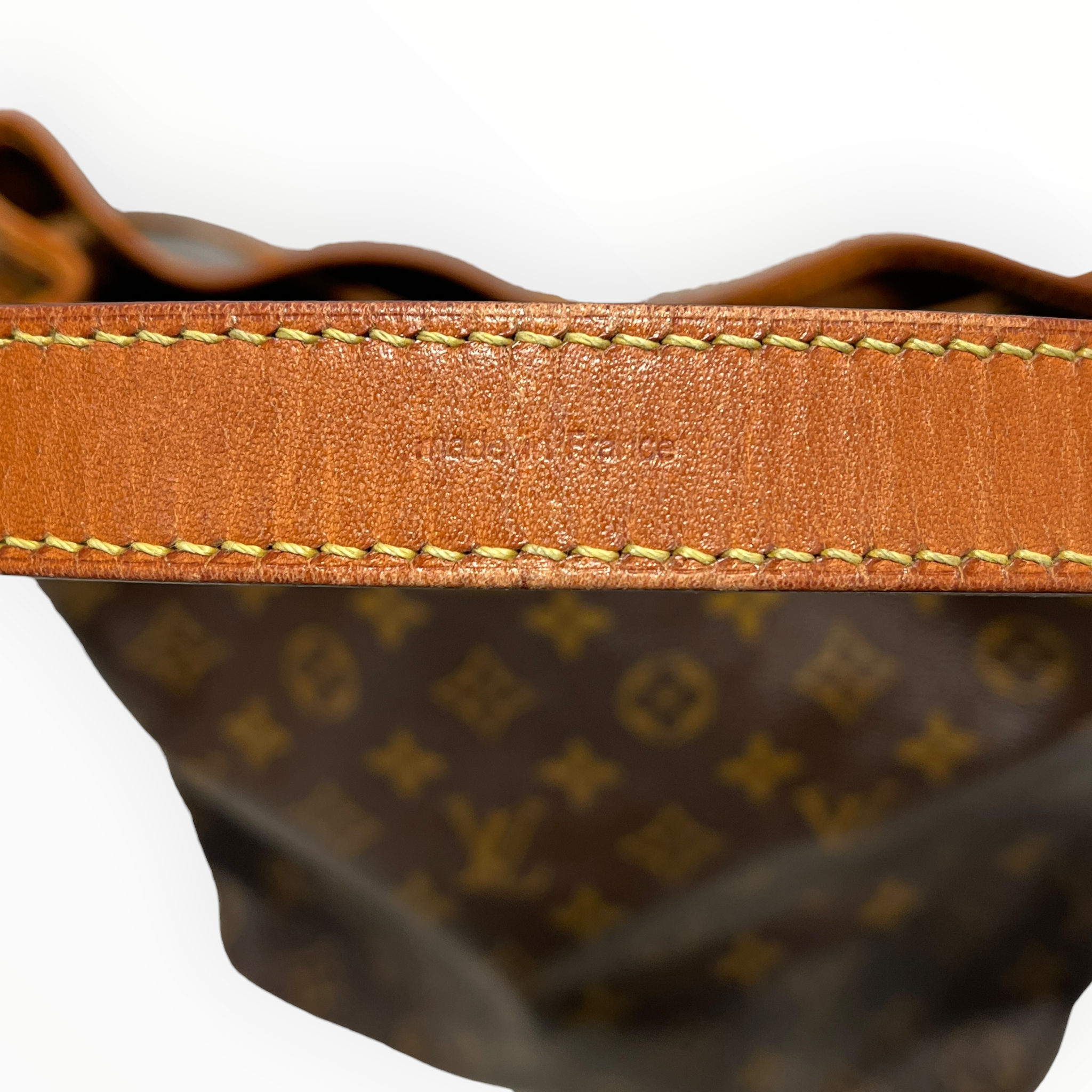 LOUIS VUITTON/Cross Body Bag/Monogram/Leather/BRW/Noe Petit view 8
