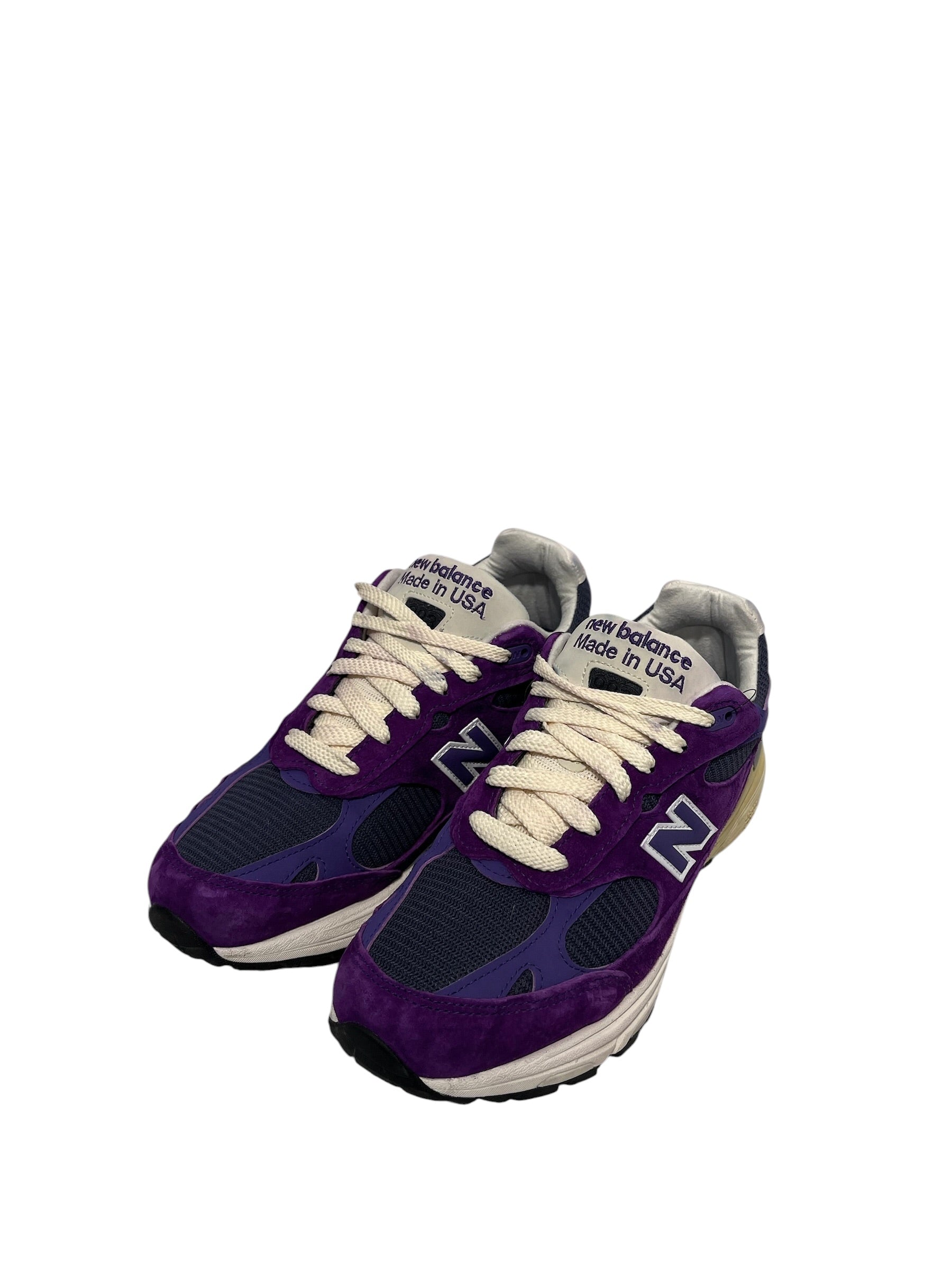 NEW BALANCE/Low-Sneakers/US 9/Suede/PPL/993 TEDDY SANTIS view 1