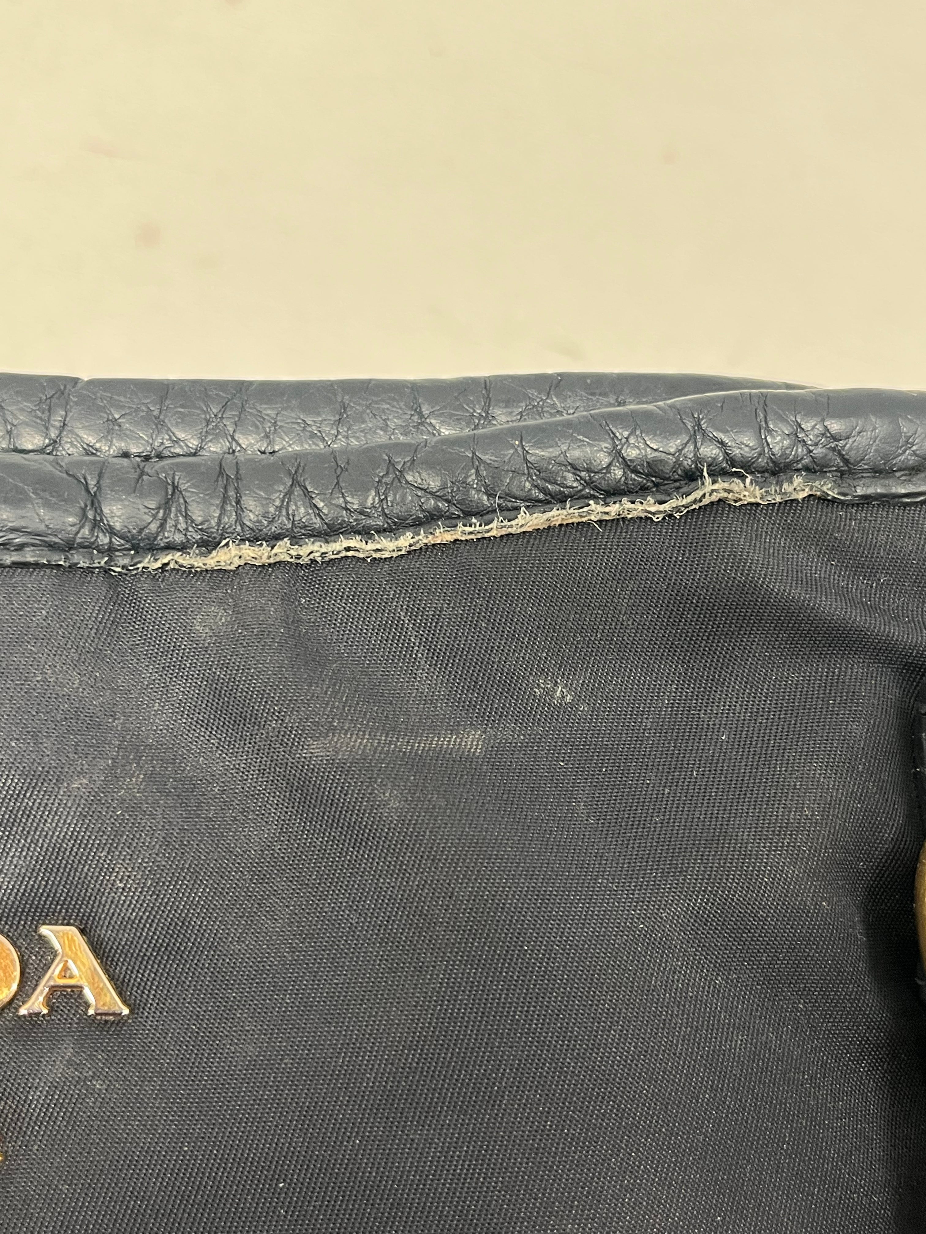 PRADA/Tote Bag/Nylon/NVY/173 view 4