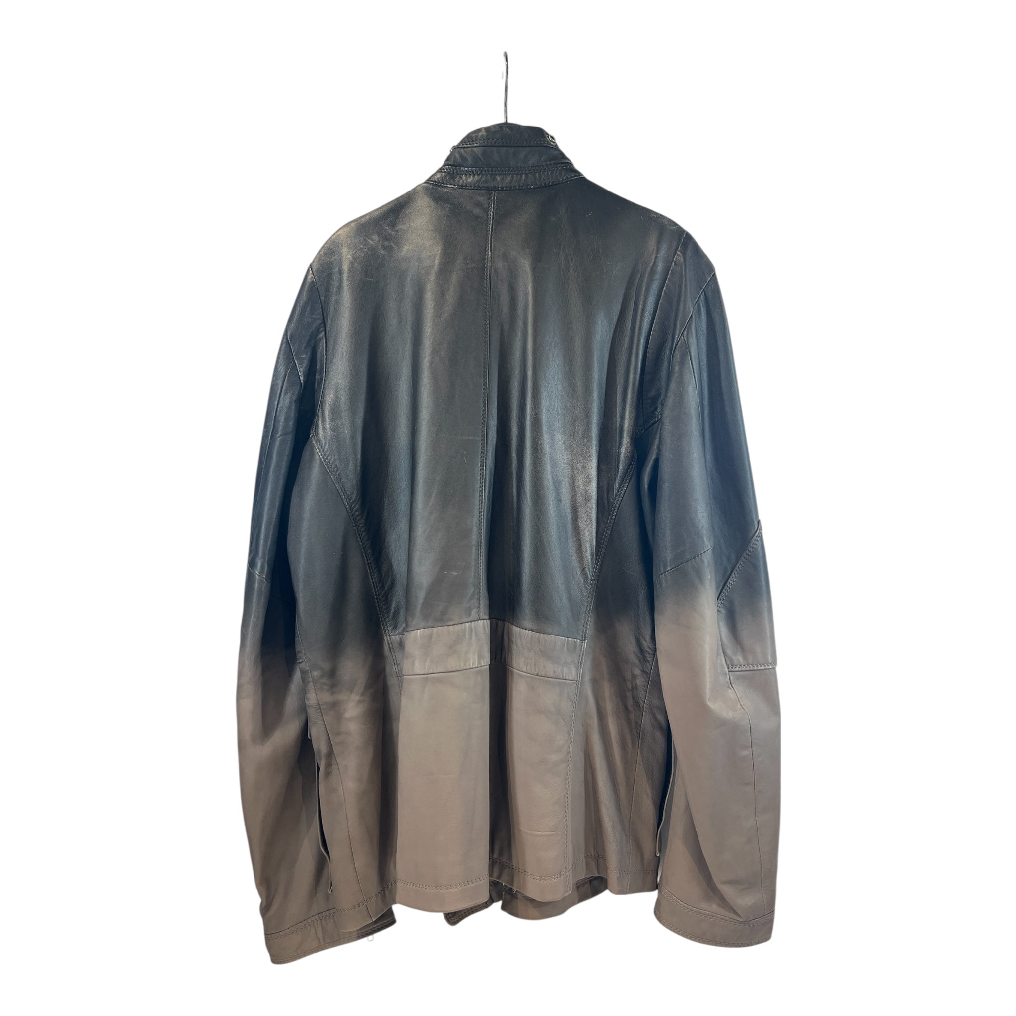 DIESEL/Leather Jkt/XL/Leather/BLK/Ombre view 2