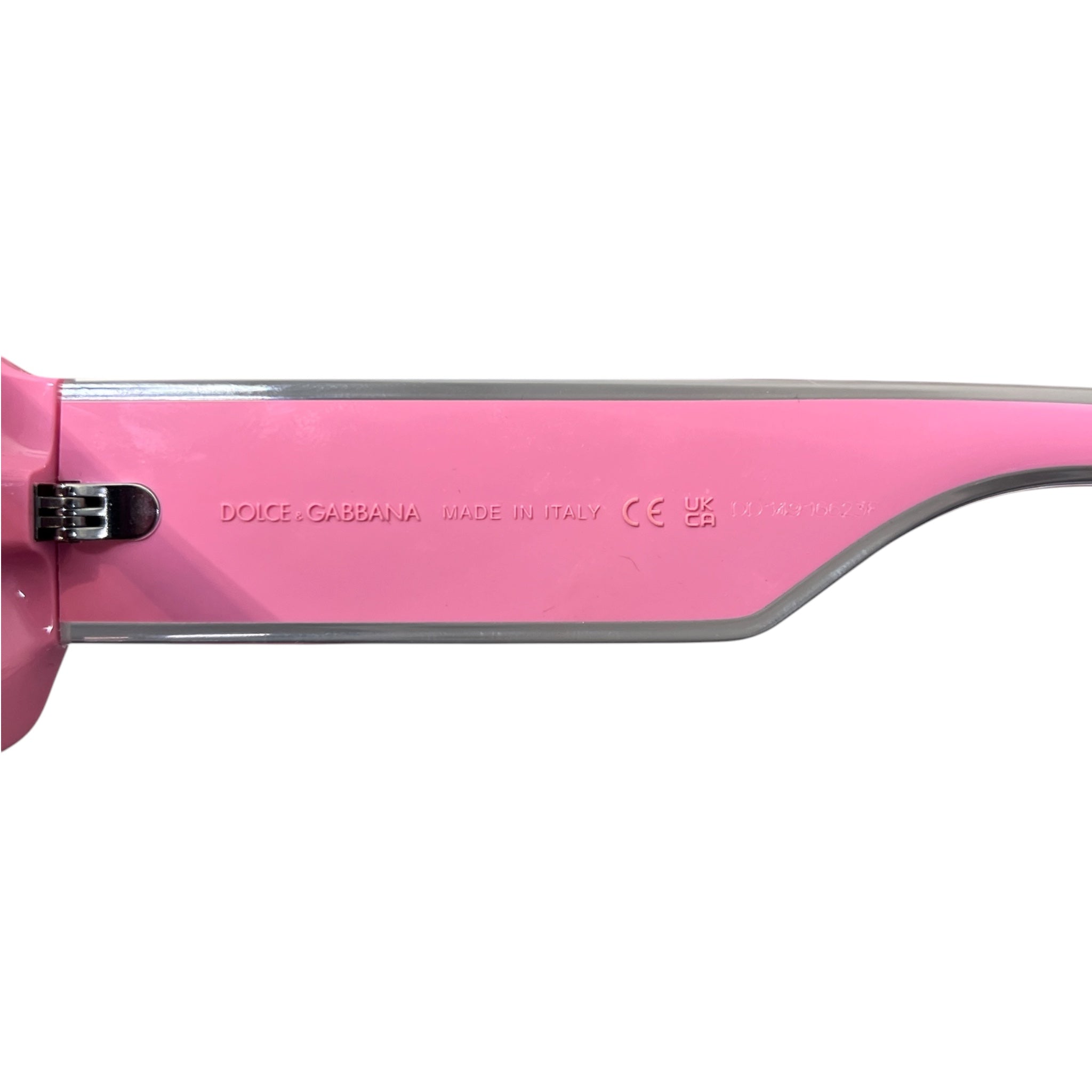 DOLCE&GABBANA/Sunglasses/Plastic/PNK/RECTANGULAR FRAME view 3