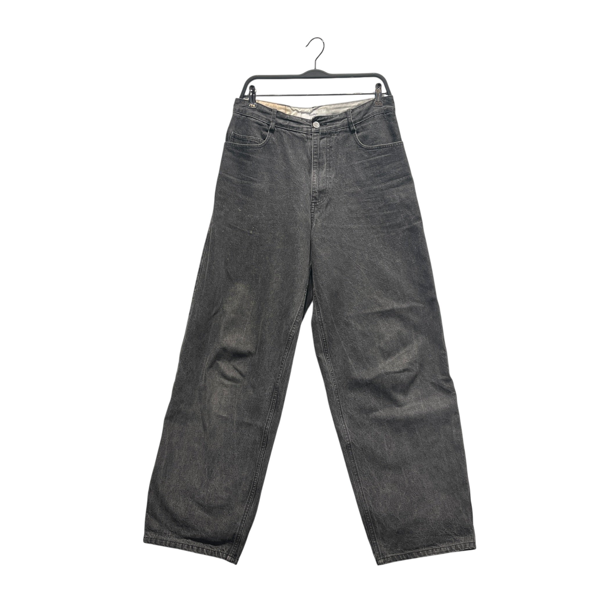 Goodfight/Pants/32/Cotton/BLK/FADED WASH/BAGGY view 1