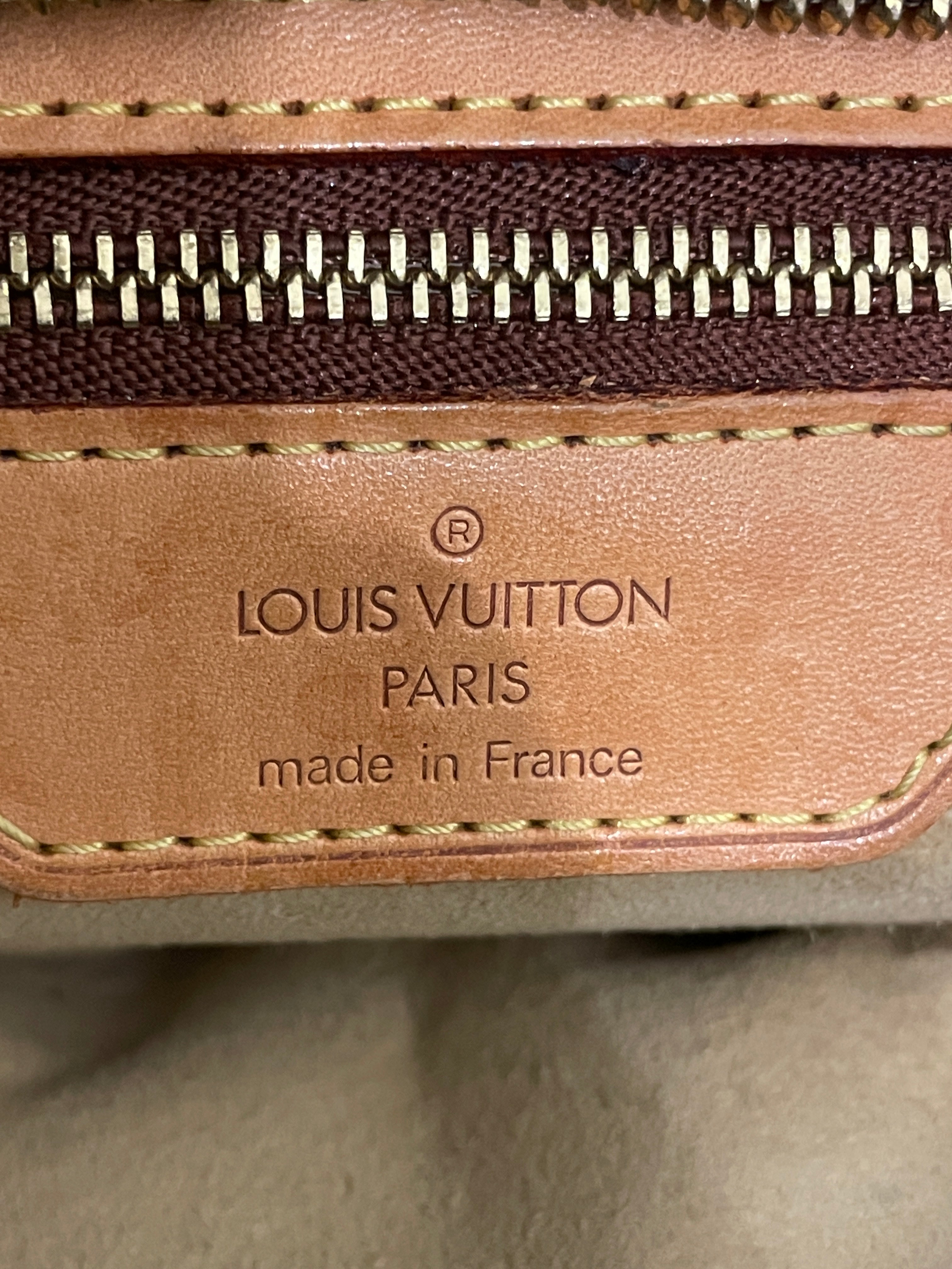 LOUIS VUITTON/Tote Bag/Monogram/Leather/BRW/luco monogram tote brown view 3