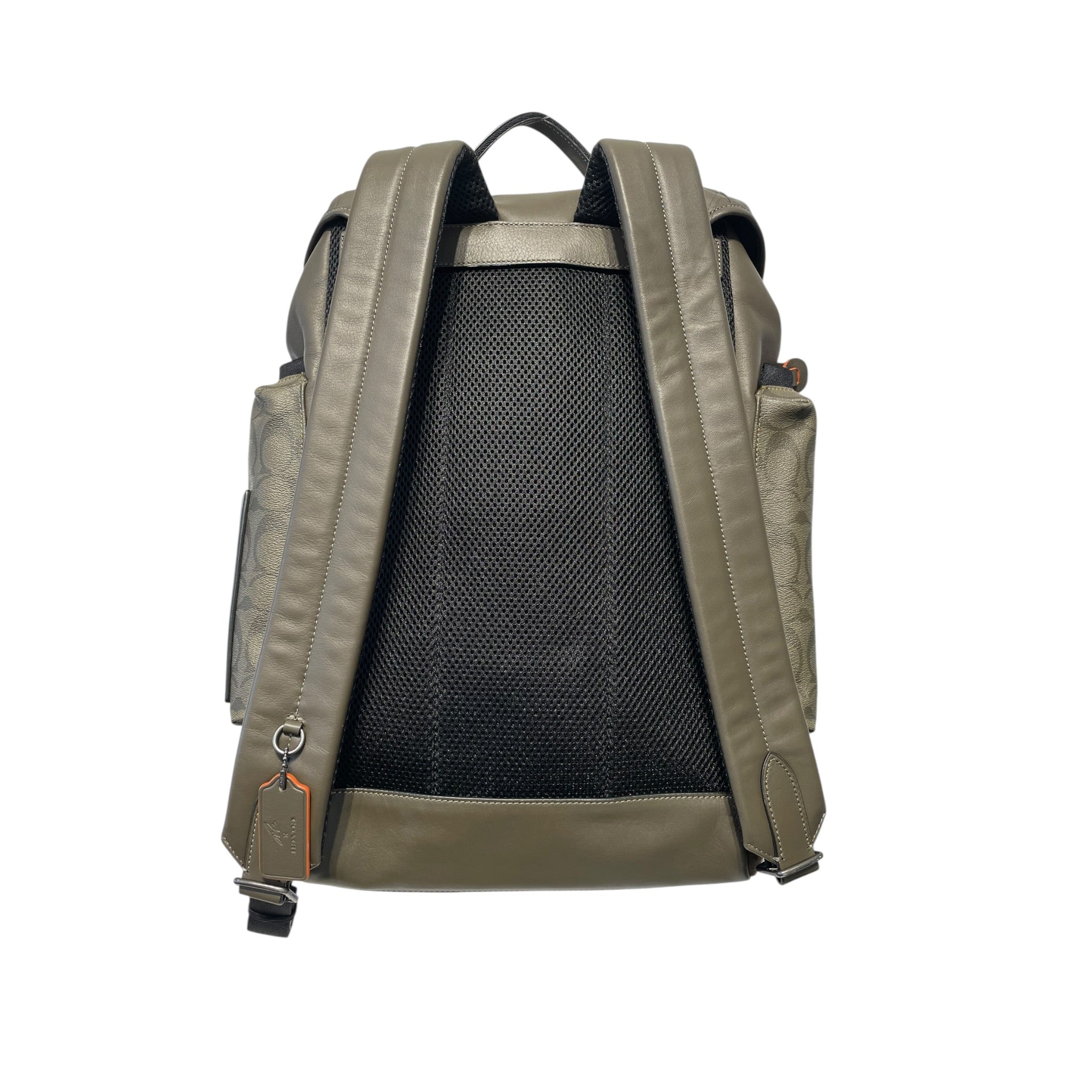 COACH/Backpack/Monogram/Leather/GRN/COACH X MICHEAL B JORDAN view 2