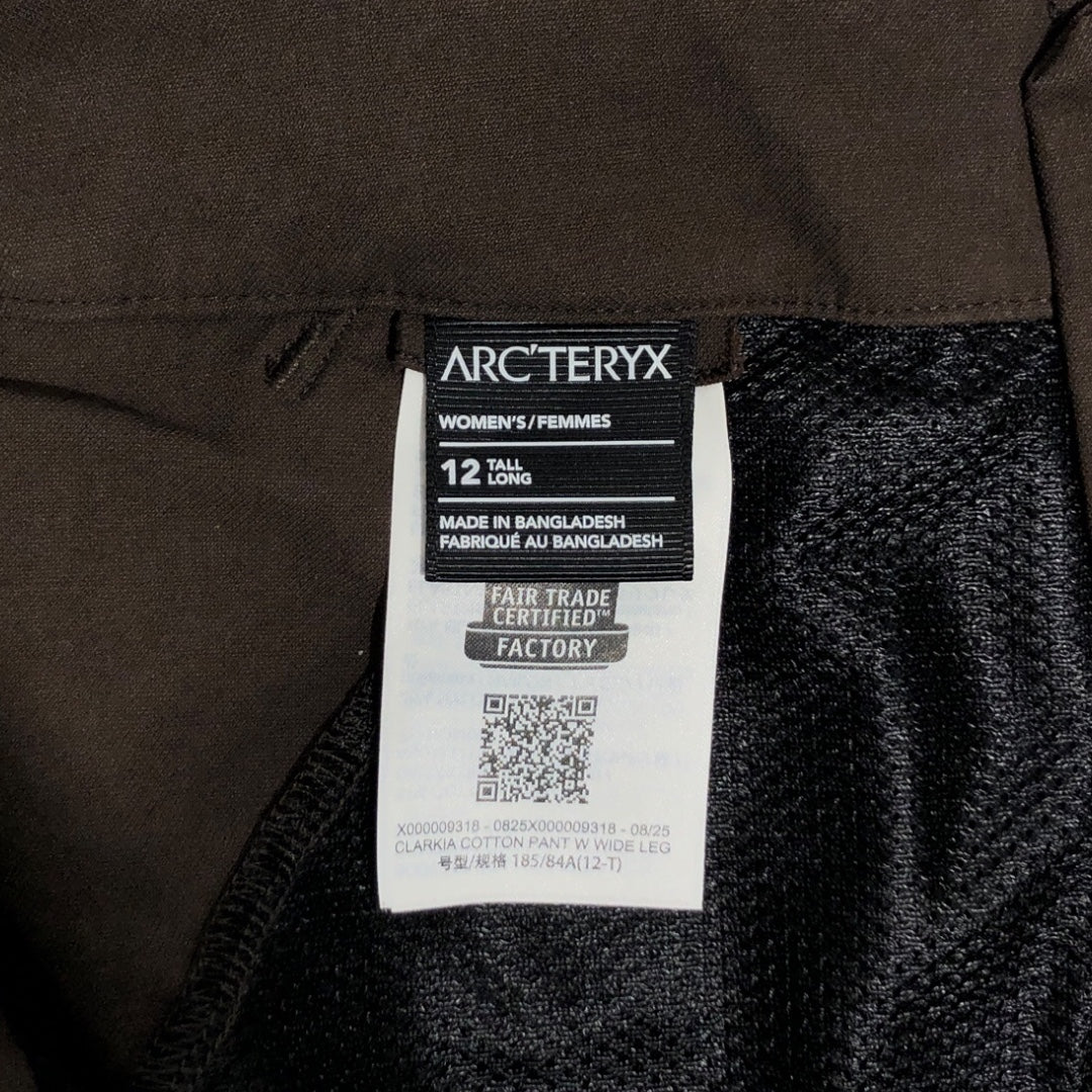 ARC'TERYX/Bottoms/12/Cotton/BRW/tech bottoms 12 tall view 4