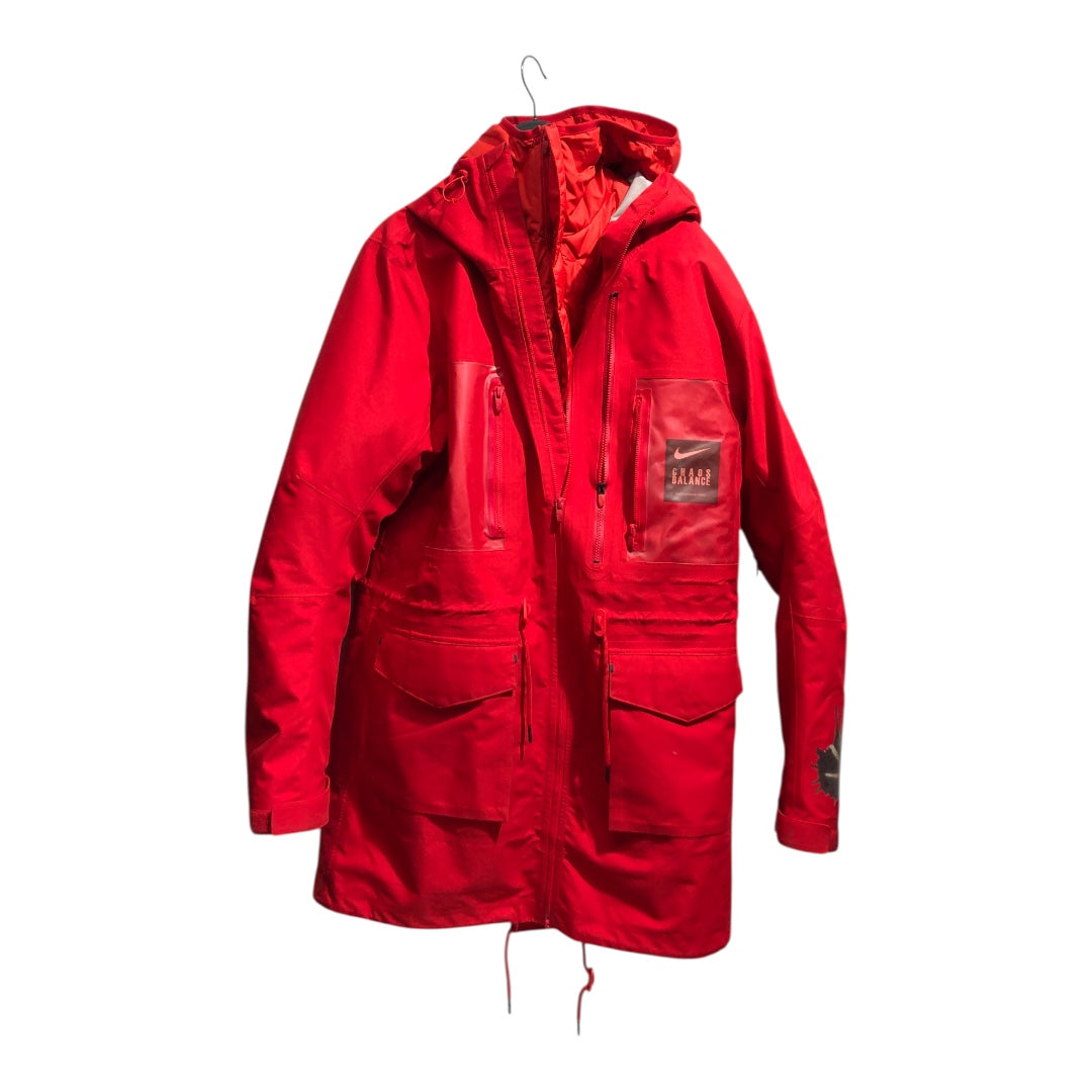 UNDERCOVER/NIKE/Trench Coat/M/RED/ view 1