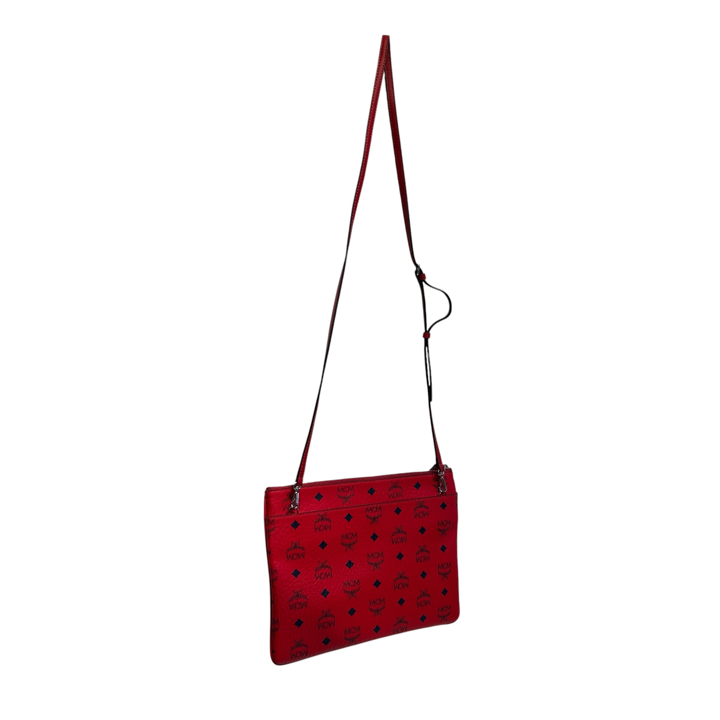 MCM/Bag/Monogram/Leather/RED/ view 6