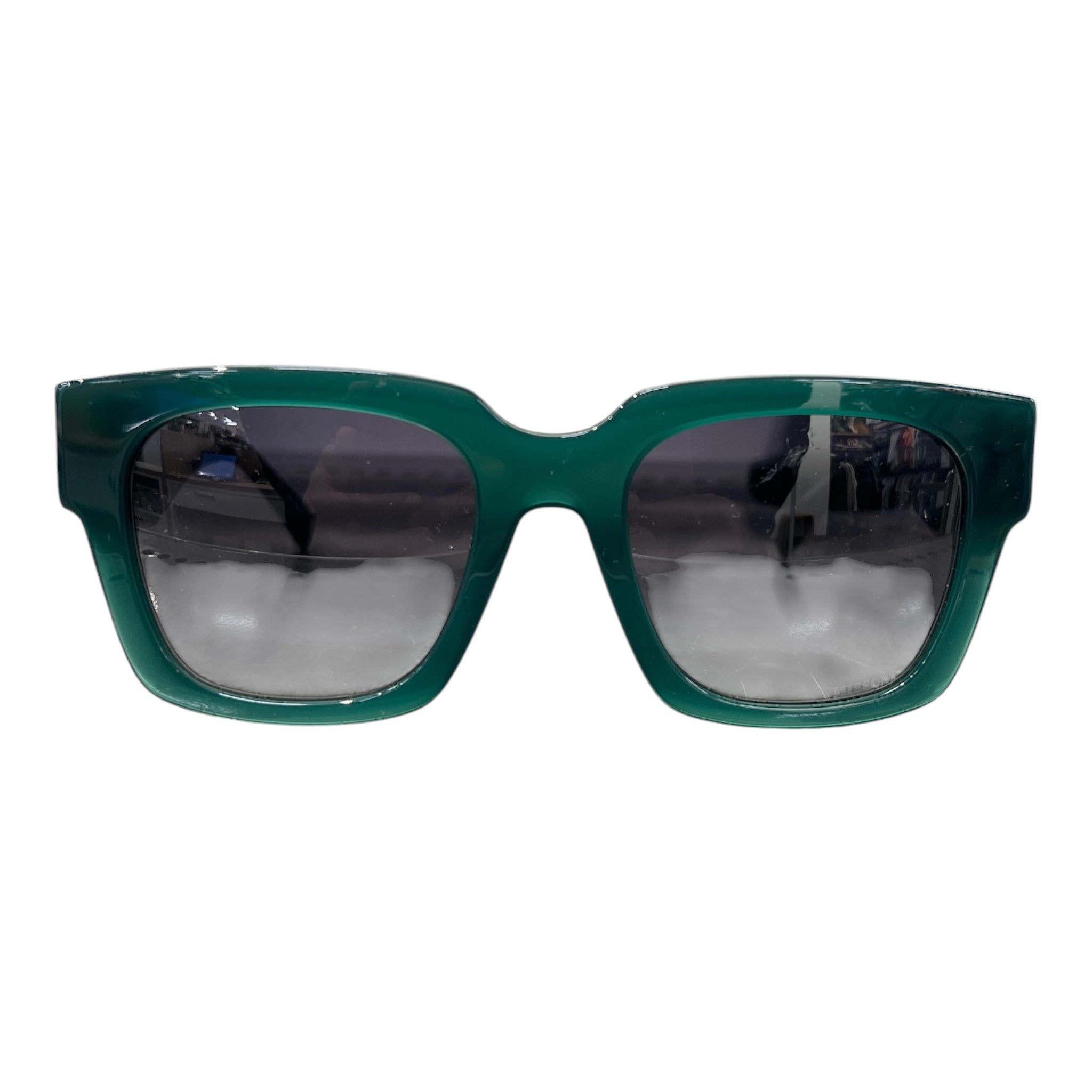 MISSONI/Sunglasses/Plastic/GRN/L's/GOLD METEL view 1