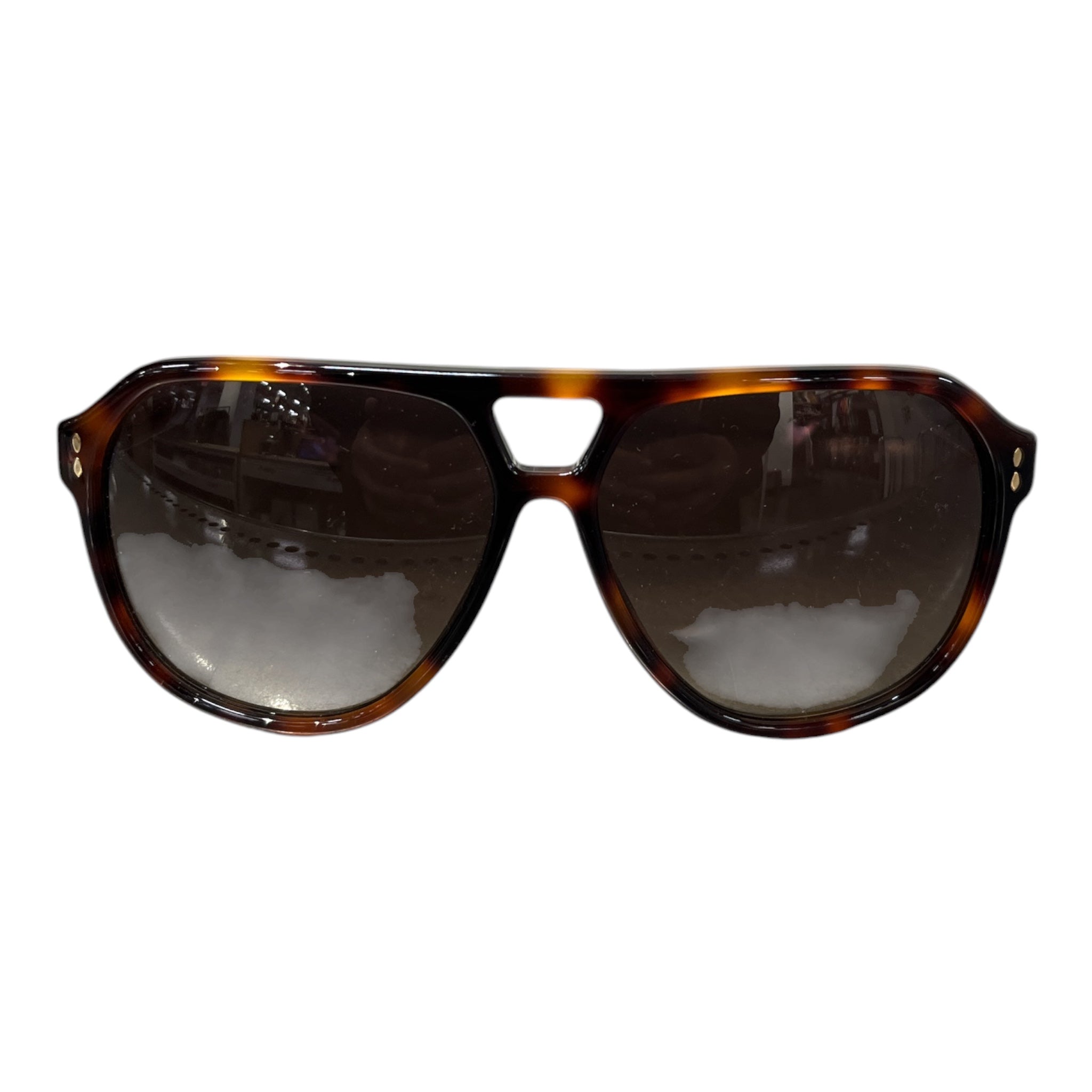 ISABEL MARANT/Sunglasses/All Over Print/Tortoiseshell Pattern/BRW/L's/ CLEAR SIDES view 1