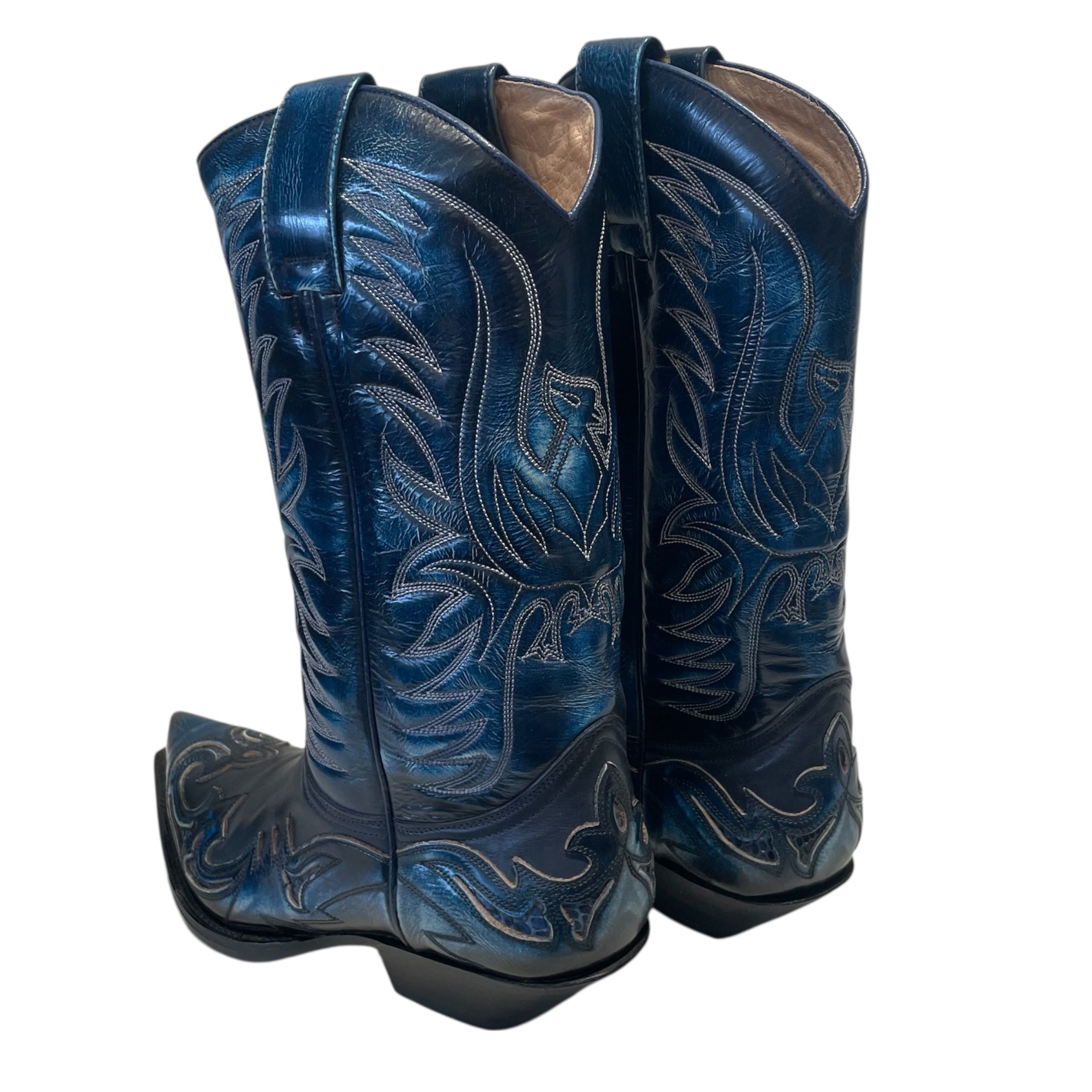 SENDRA/Western Boots/US 9/Leather/BLU/Sendra Blue Faded Boots view 2
