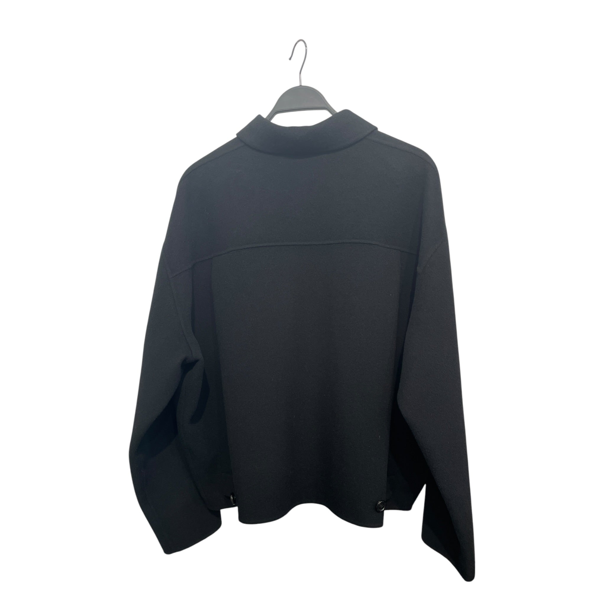 Acne Studios/Coat/46/Wool/BLK/Doverio zipper jacket view 2