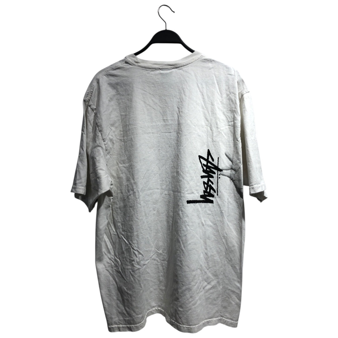 STUSSY/T-Shirt/XL/Cotton/BLK/Graphic/stussy N.4 paris kimono tee view 2