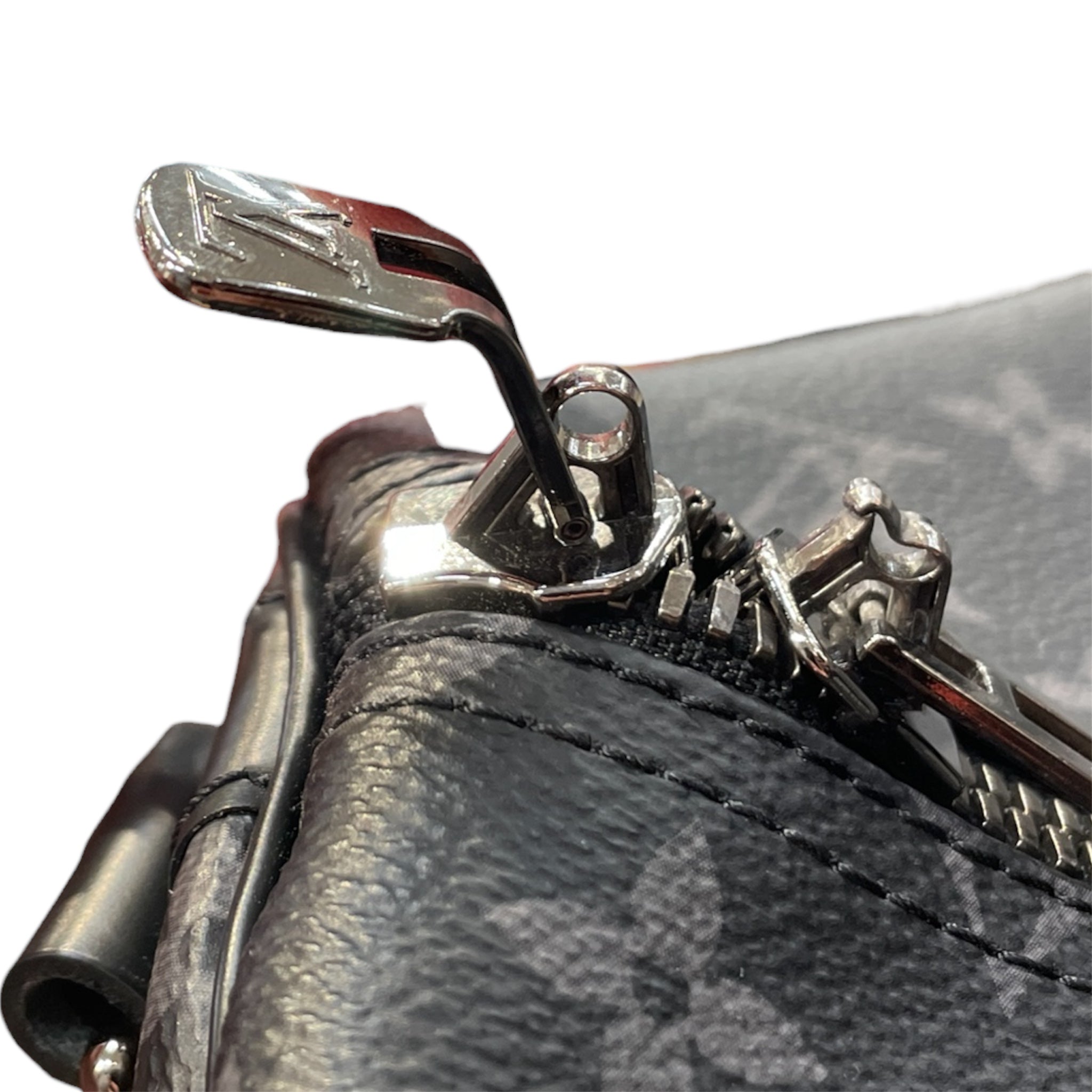 LOUIS VUITTON/Luggage/Monogram/Leather/BLK/Entrupy: 39KWRX7 view 7