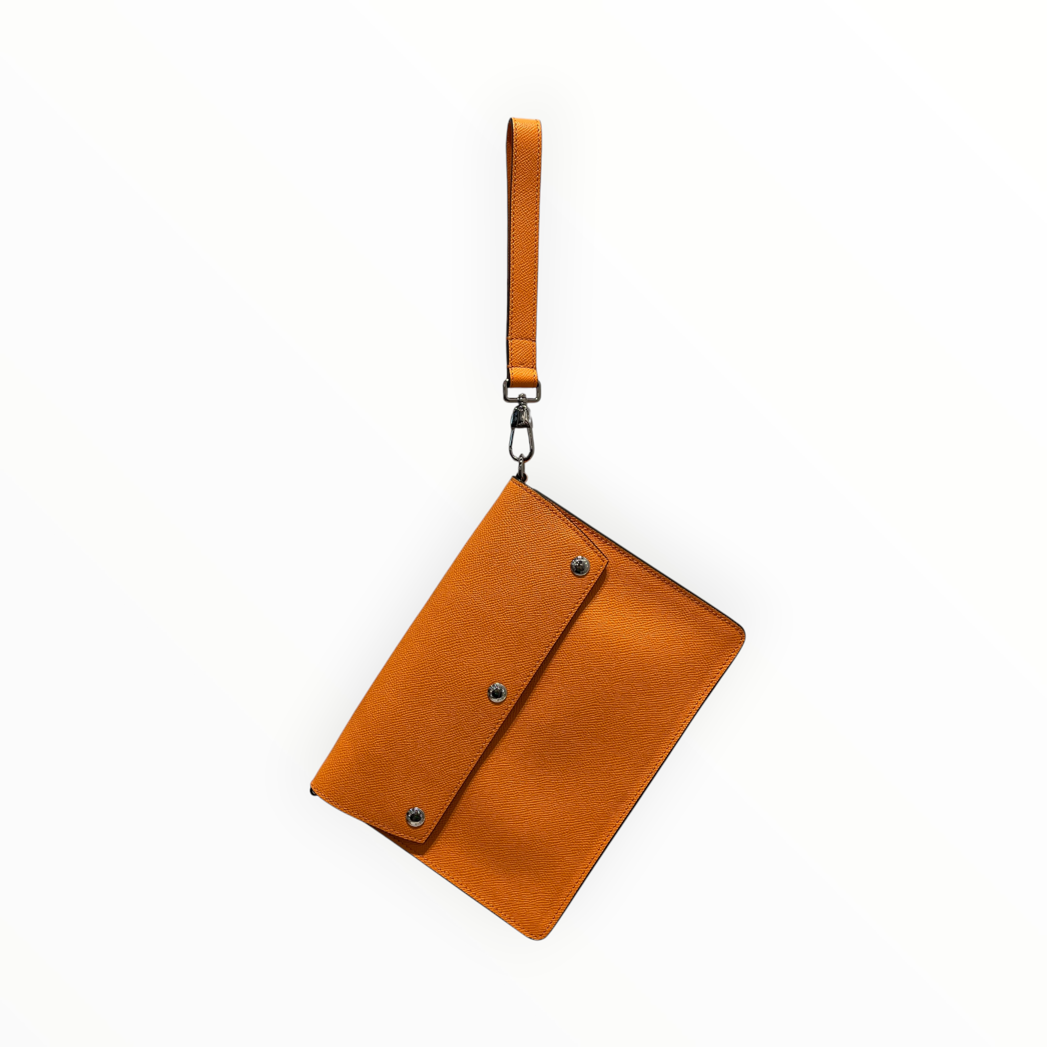 BURBERRY LONDON/Bag/Leather/ORN/tripple stud orange view 8