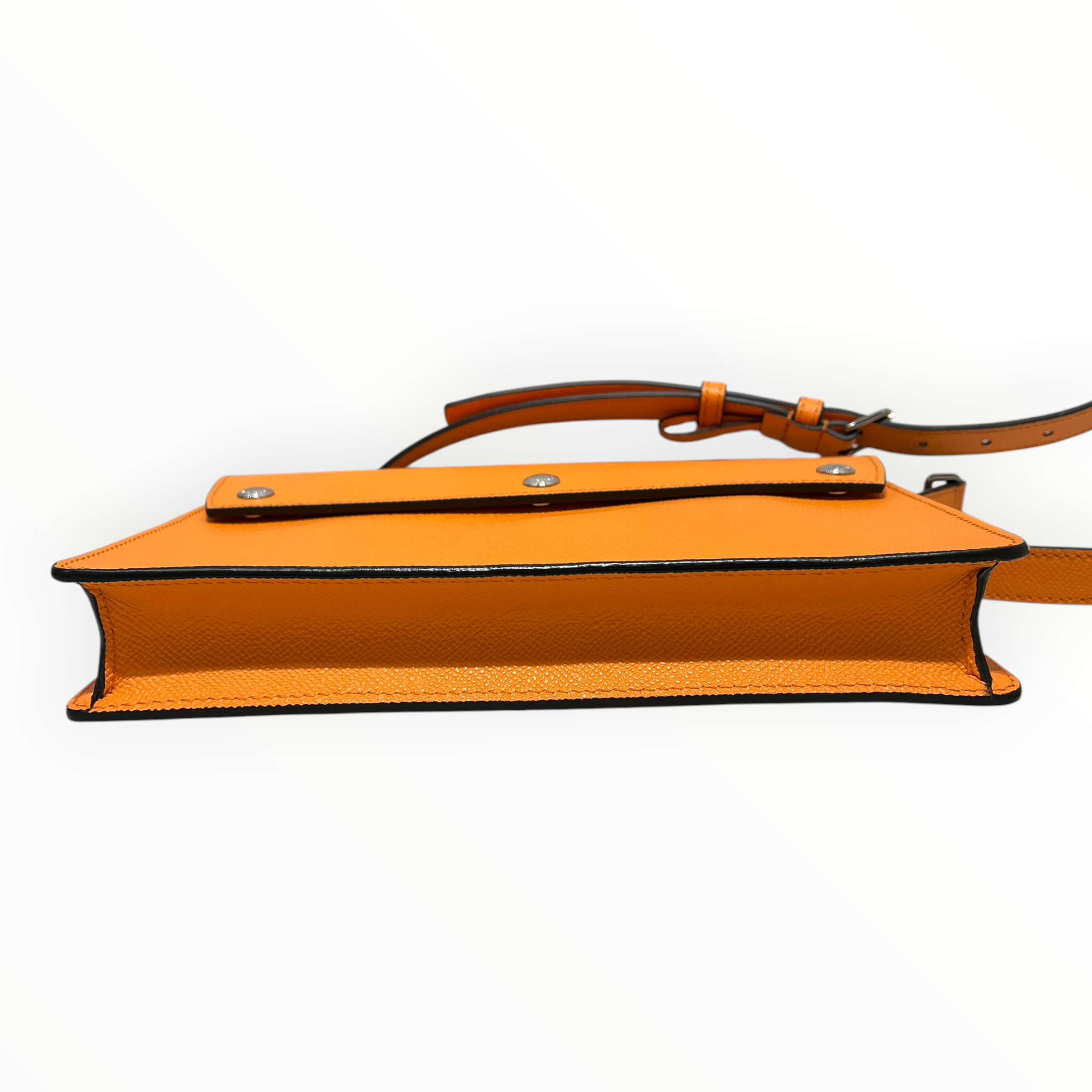 BURBERRY LONDON/Bag/Leather/ORN/tripple stud orange view 5