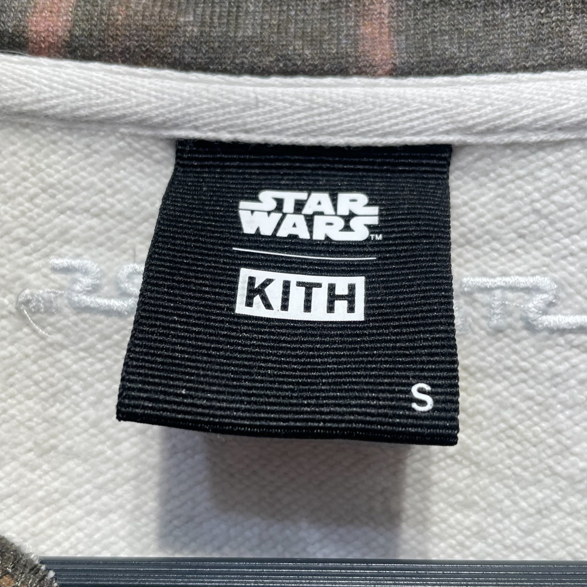 KITH/FIRST ARROW'S/Zip Up Hoodie/S/All Over Print/Cotton/KHK/star wars collab view 3