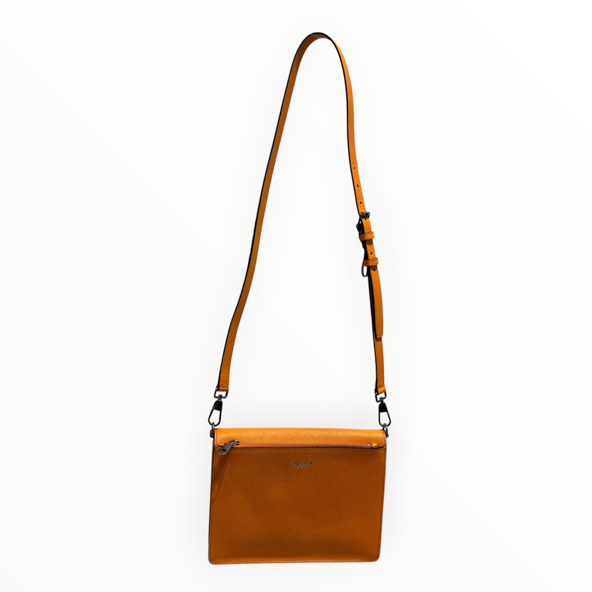 BURBERRY LONDON/Bag/Leather/ORN/tripple stud orange view 2