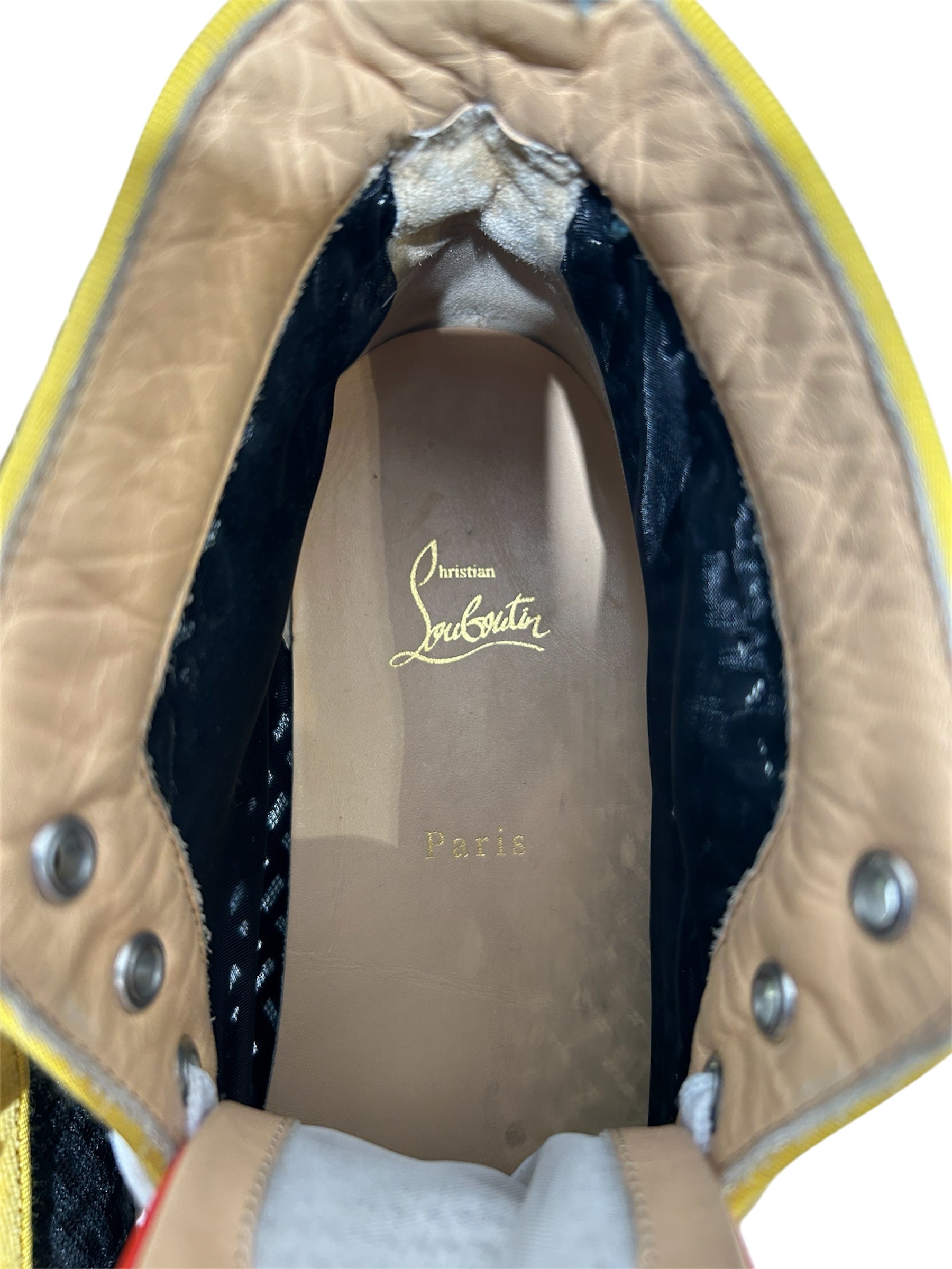 Christian Louboutin/Hi-Sneakers/EU 46/All Over Print/MLT/Studded Multi-Color Sneakers view 3
