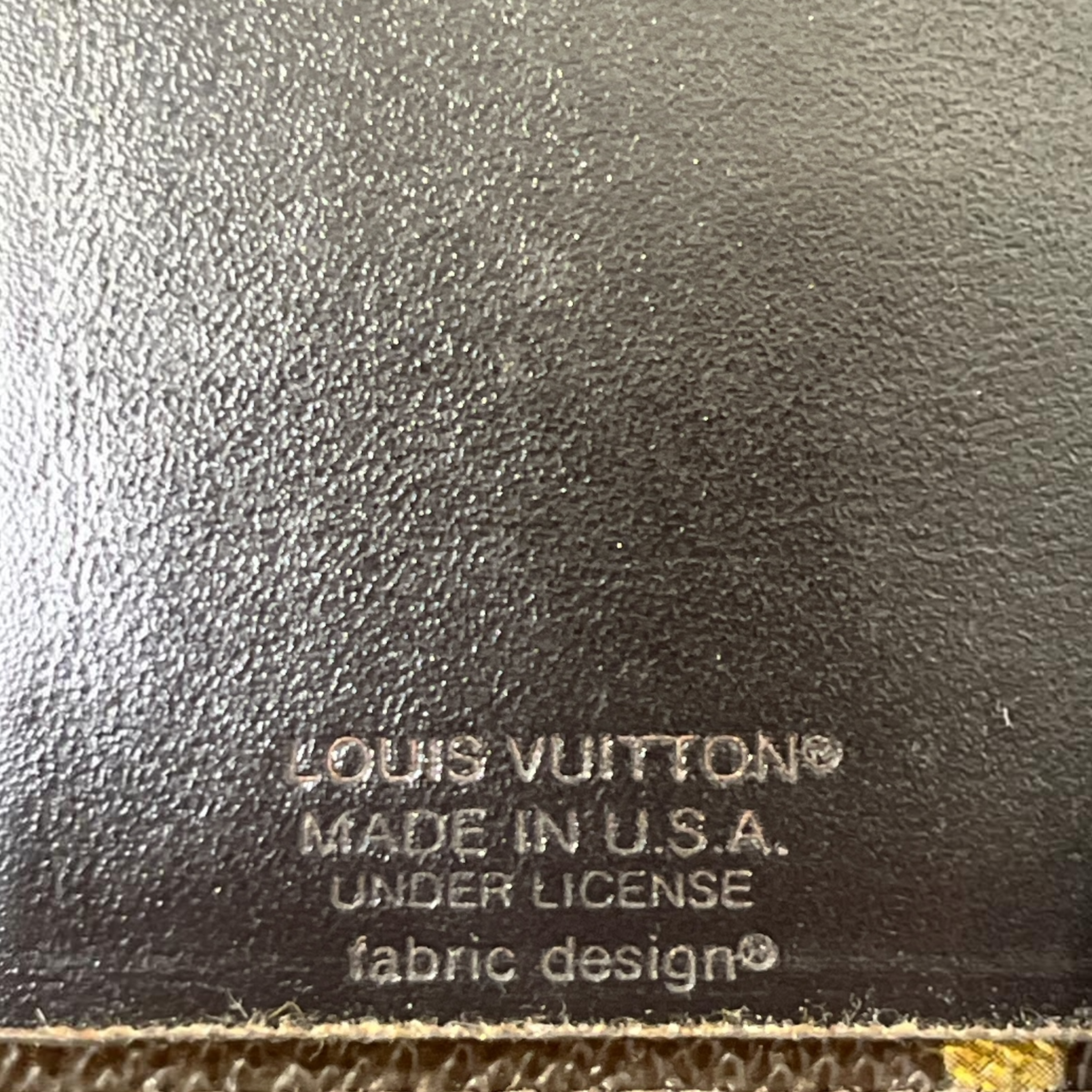 LOUIS VUITTON/Monogram/Leather/BRW/MONOGRAM CHECKBOOK view 6