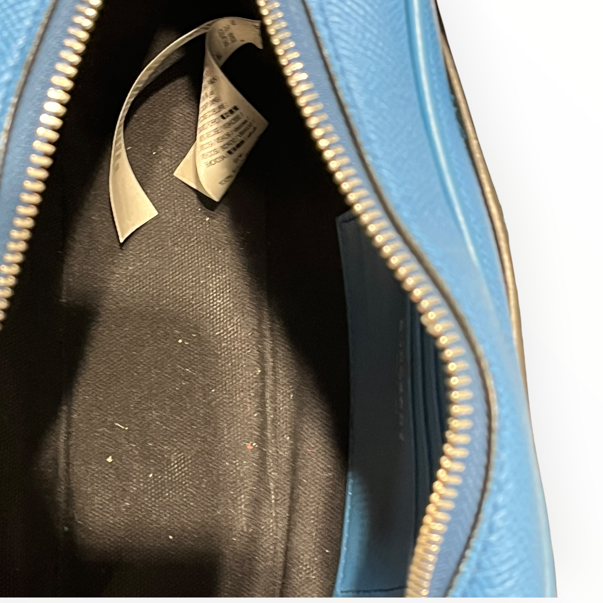 BURBERRY LONDON/Bag/Leather/BLU/messenger bag true blue view 4