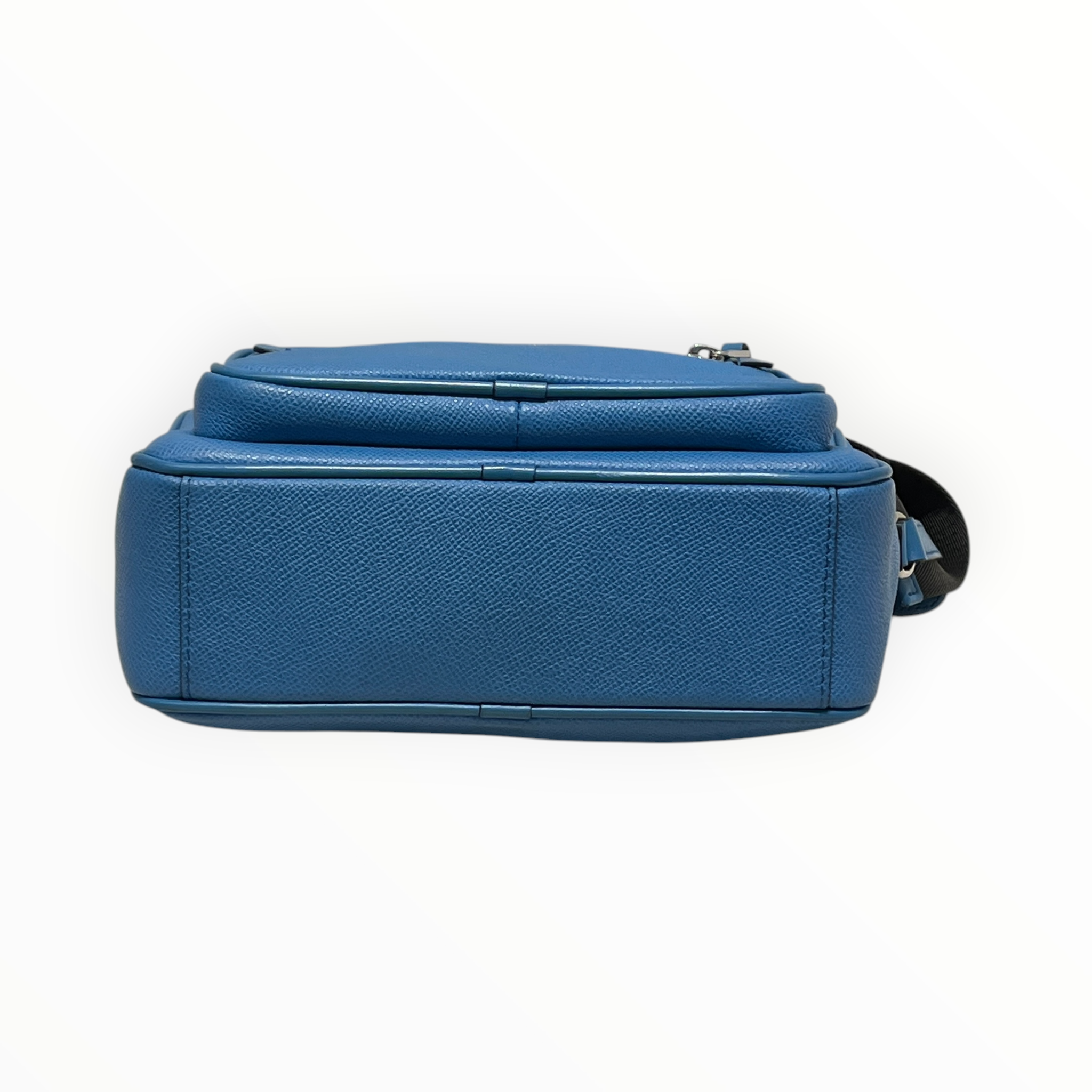 BURBERRY LONDON/Bag/Leather/BLU/messenger bag true blue view 3