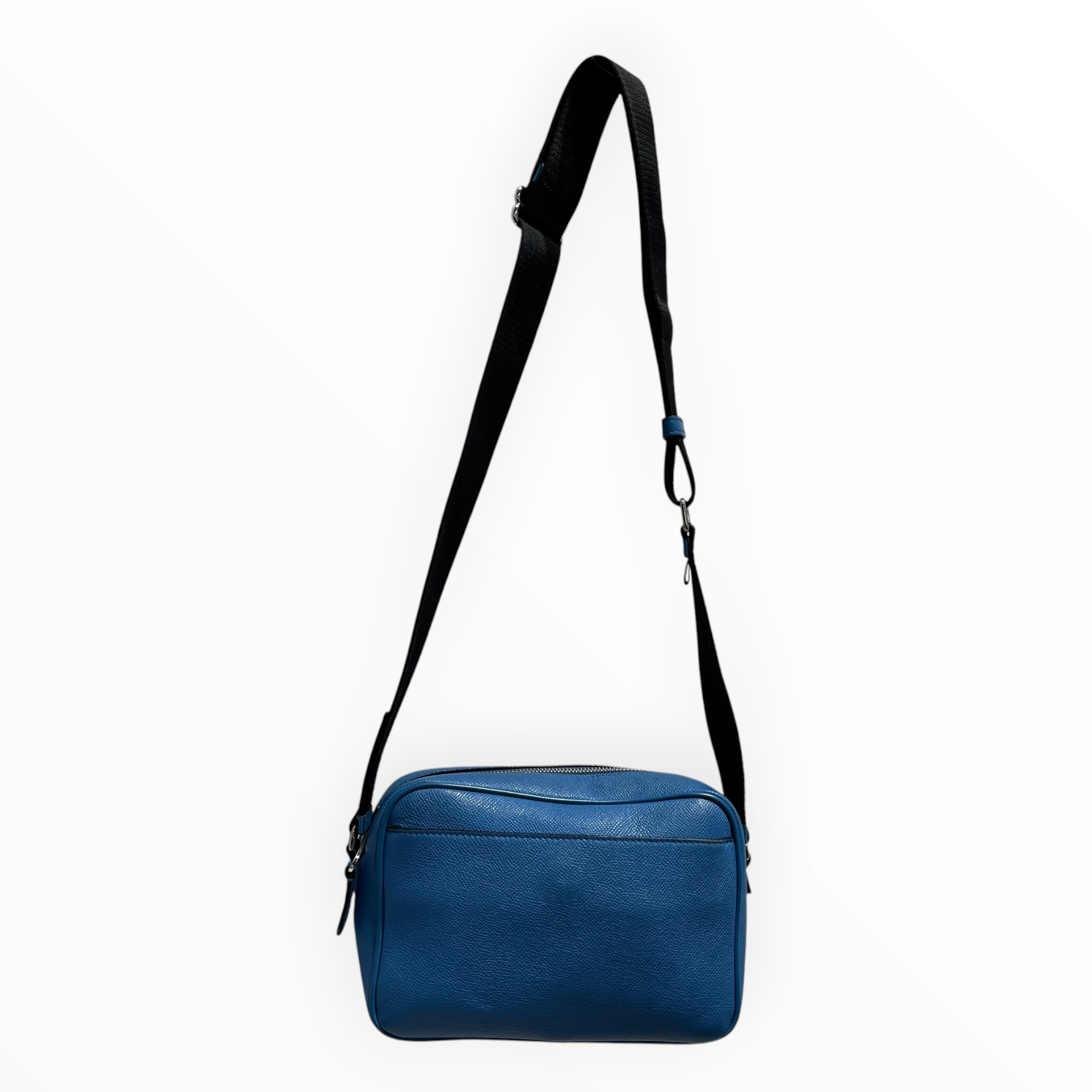 BURBERRY LONDON/Bag/Leather/BLU/messenger bag true blue view 2