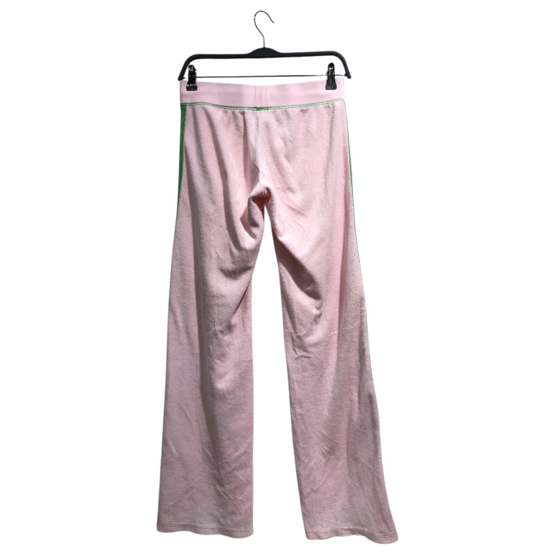 JUICY COUTURE/Bottoms/S/Stripe/Cotton/PNK/green stripe tennis sweats view 2