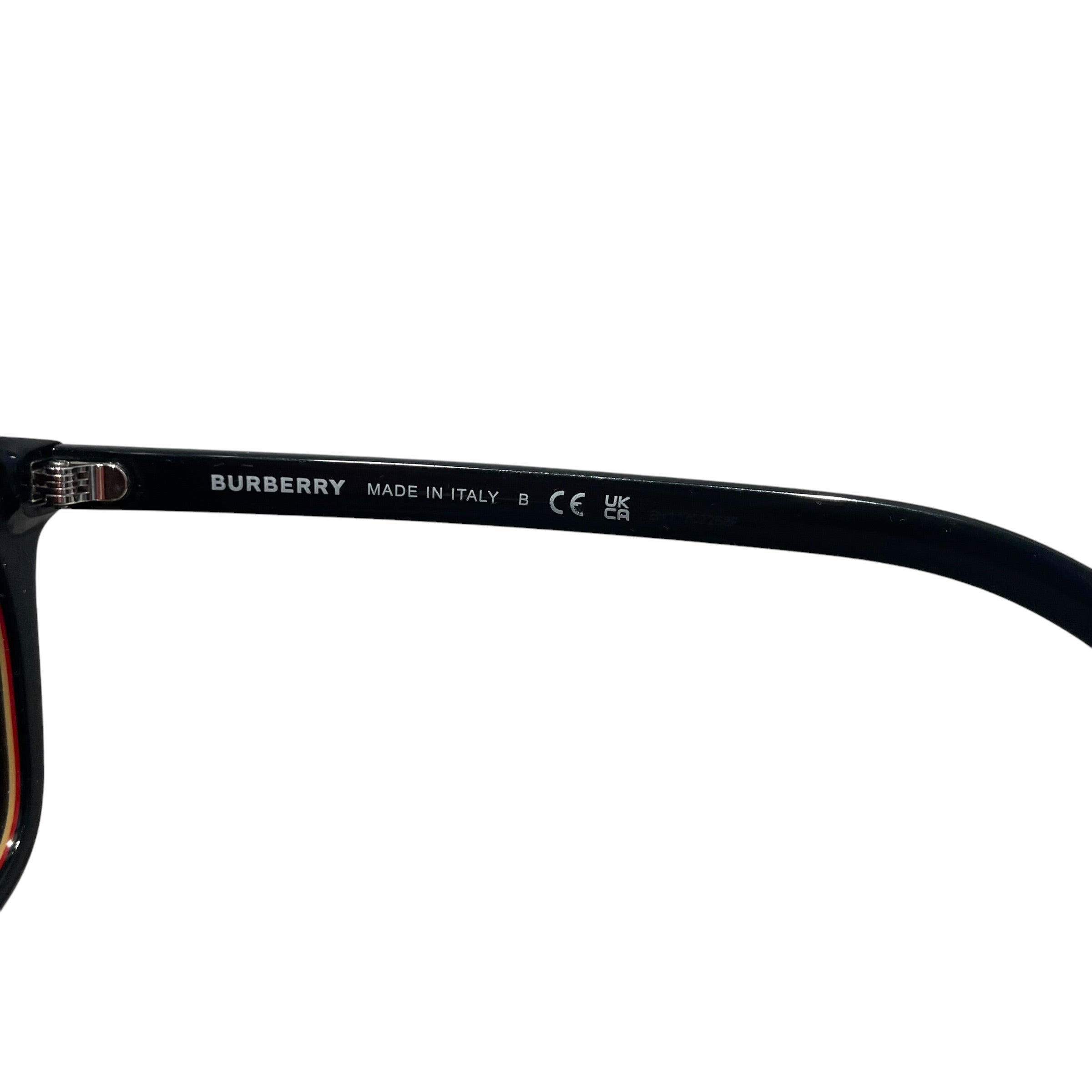 BURBERRY/Sunglasses/Plastic/BLK/ view 3