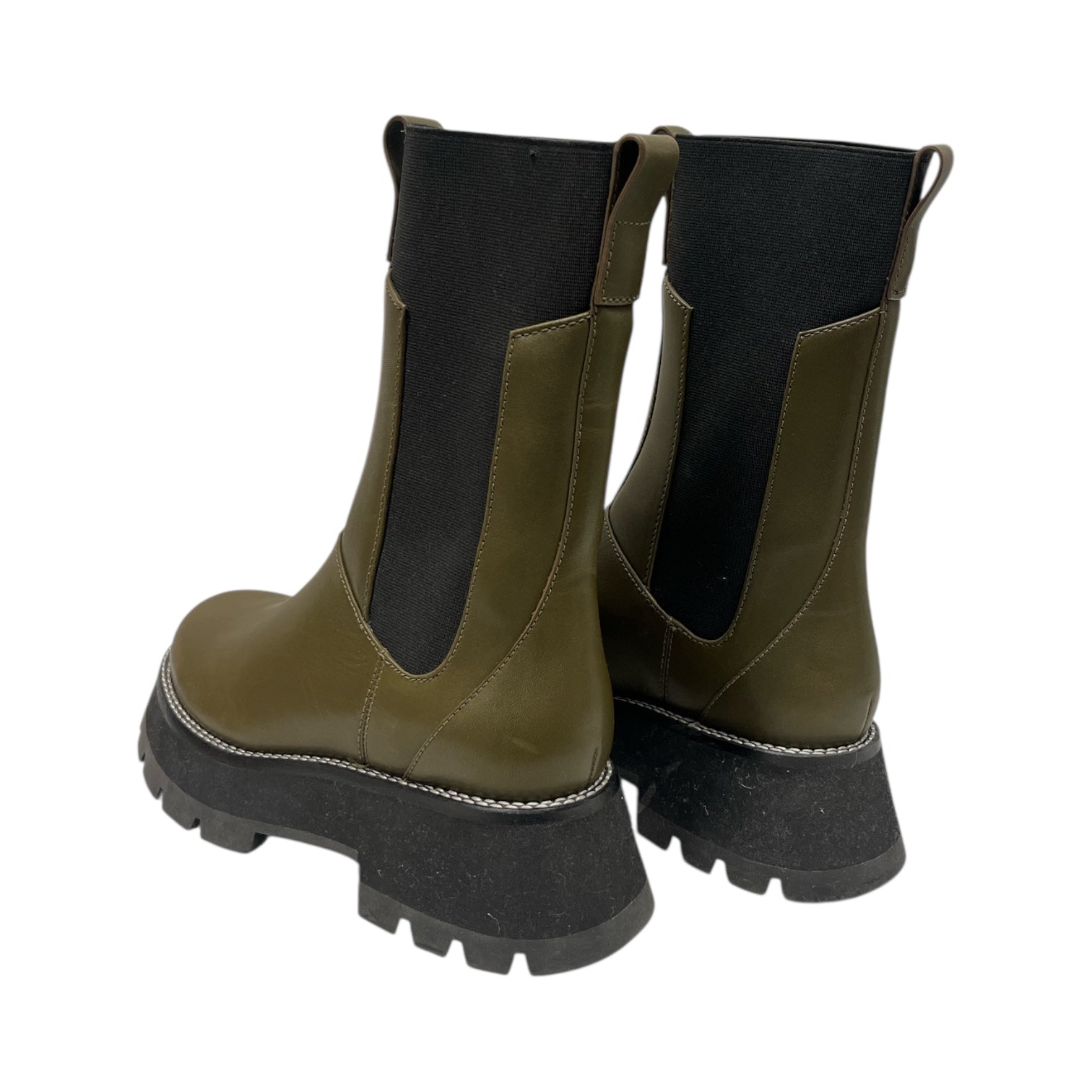 3.1 phillip lim/Chelsea Boots/EU 37/Faux Leather/GRN/Kate Chelsea Boot view 2